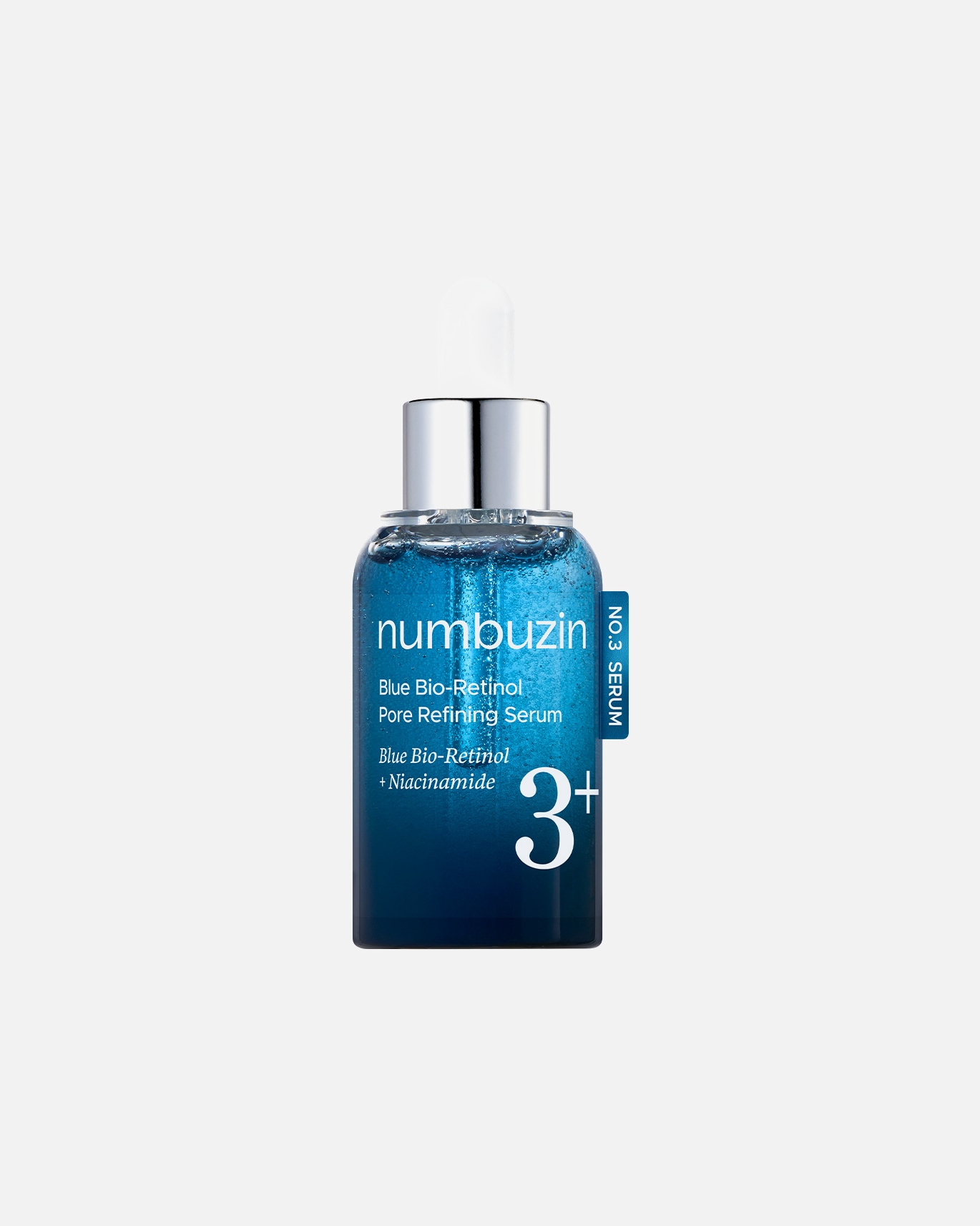 Siero luminoso di Unisex Numbuzin No.3 Blue Bio-Retinol Pore Refining Serum 30 ml