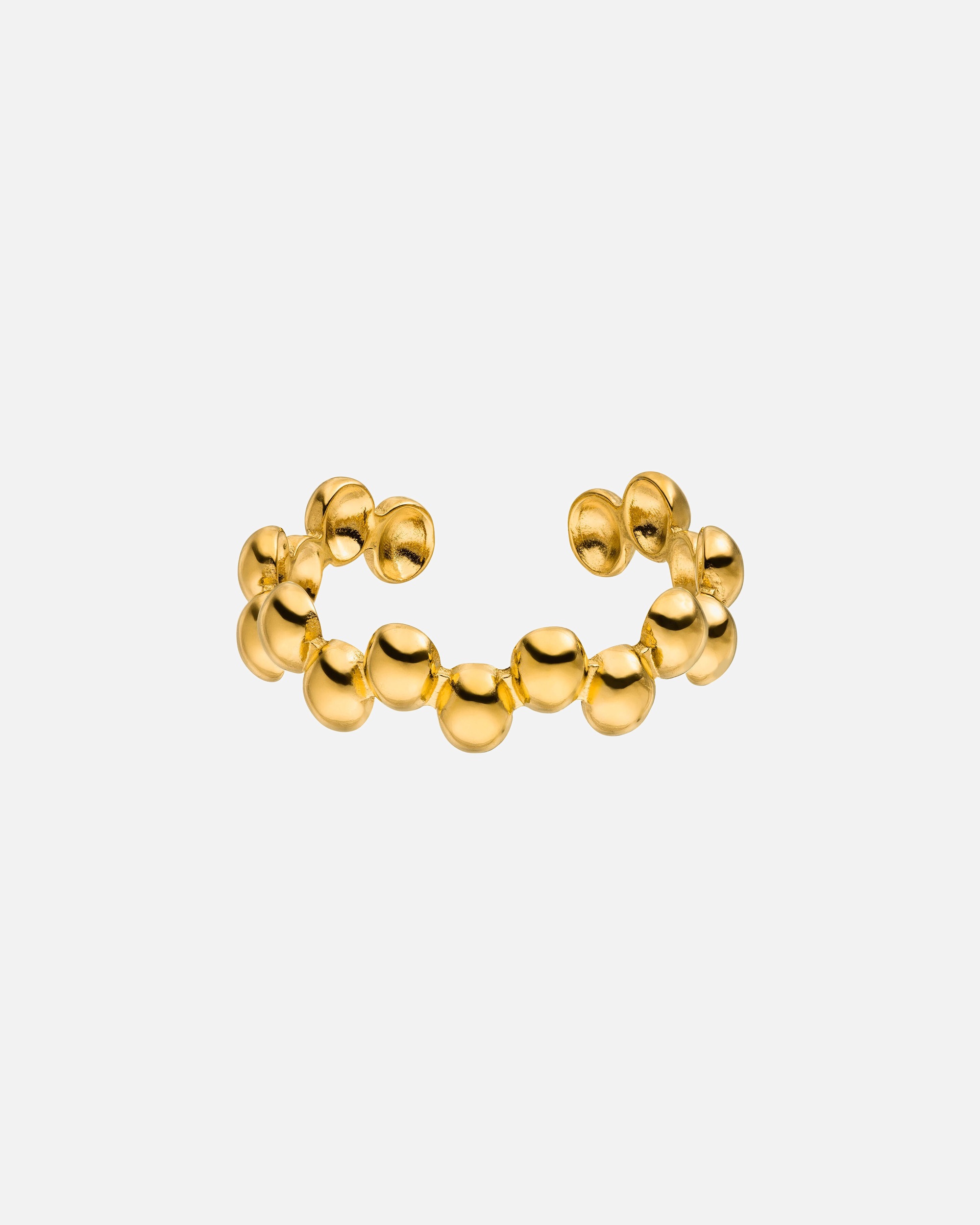 Anello di Femmina Purelei Terra Anello 100% acciaio inossidabile Oro