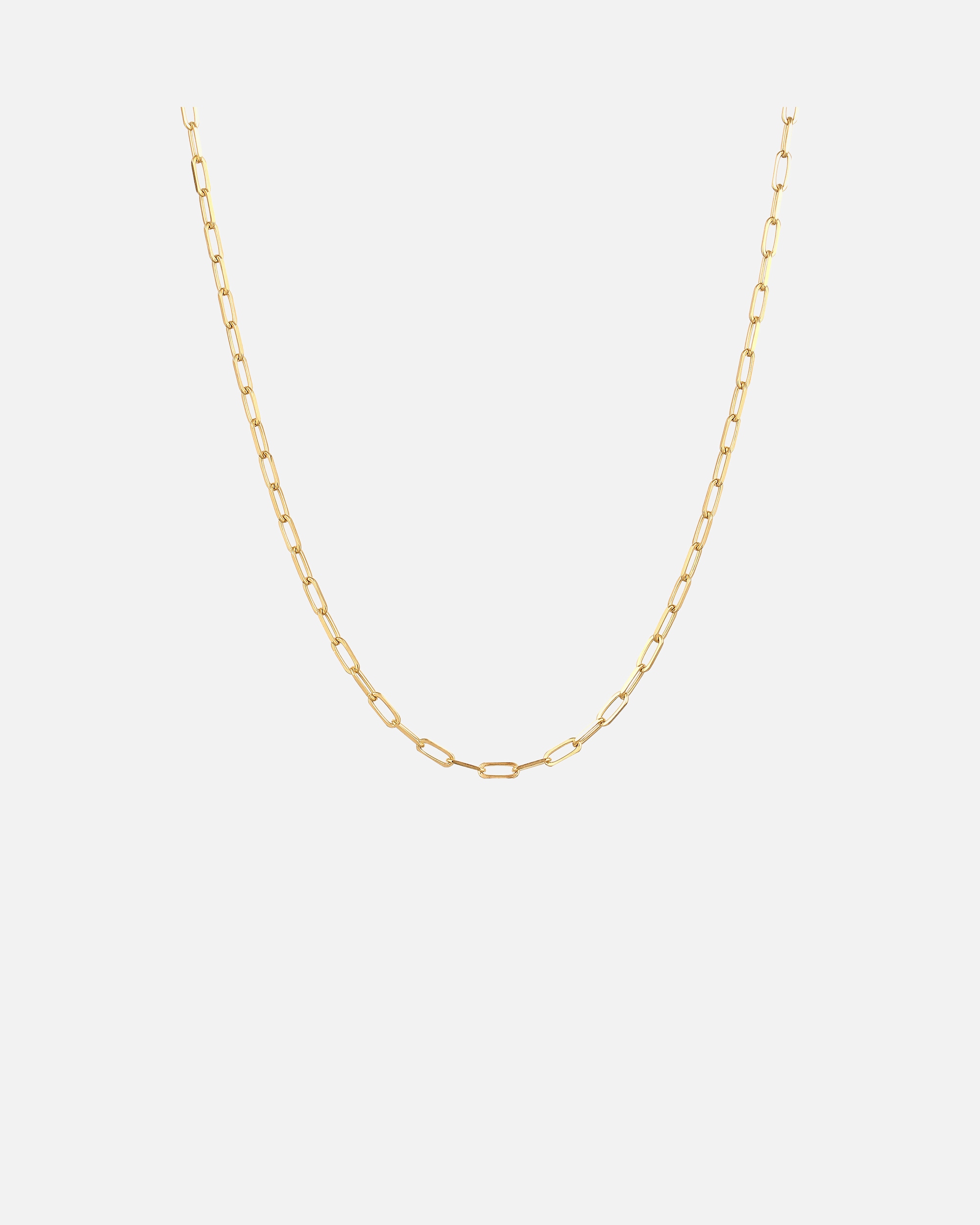 Collana di Femmina Collana senza ciondolo 925 Sterling Silver Gold-plated 38