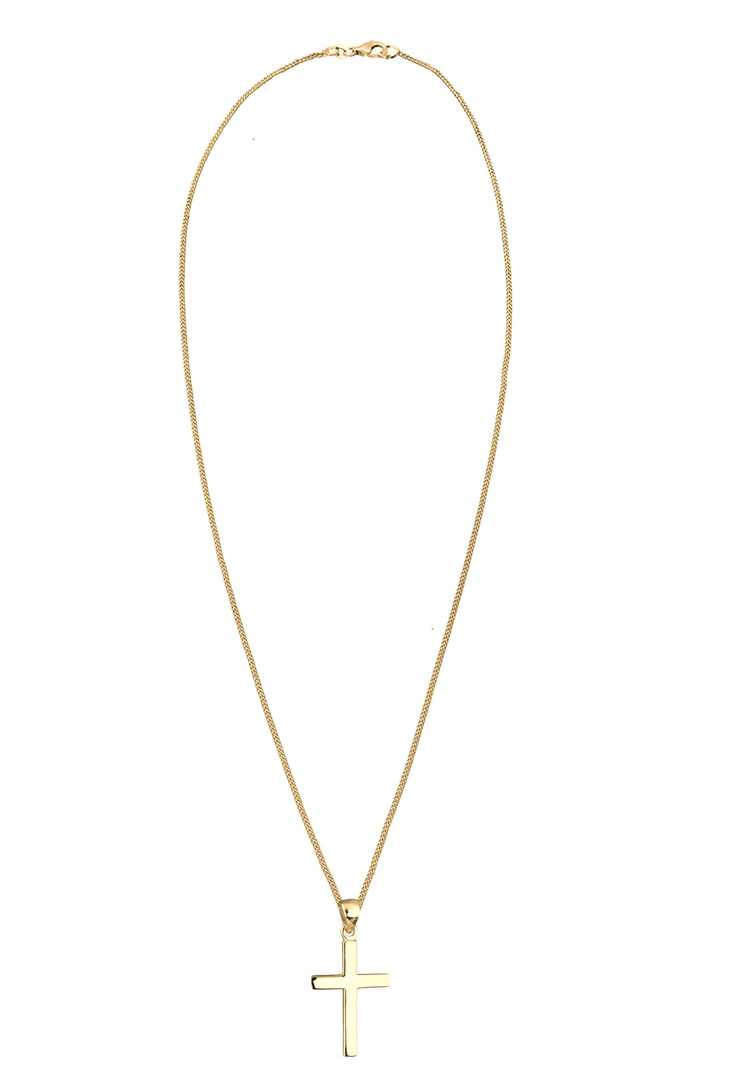 Elli Collana da Donna in Argento 925 con Cristallo, Croce - NUOVO Elli Collana da Donna in Argento 925 con Cristallo, Croce - NUOVO