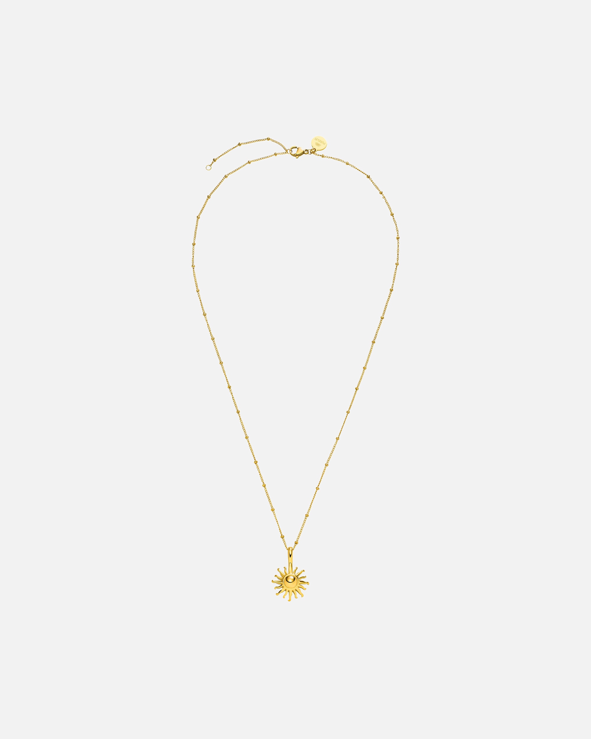 Collana di Femmina Purelei Sun Collana 100% acciaio inossidabile Oro