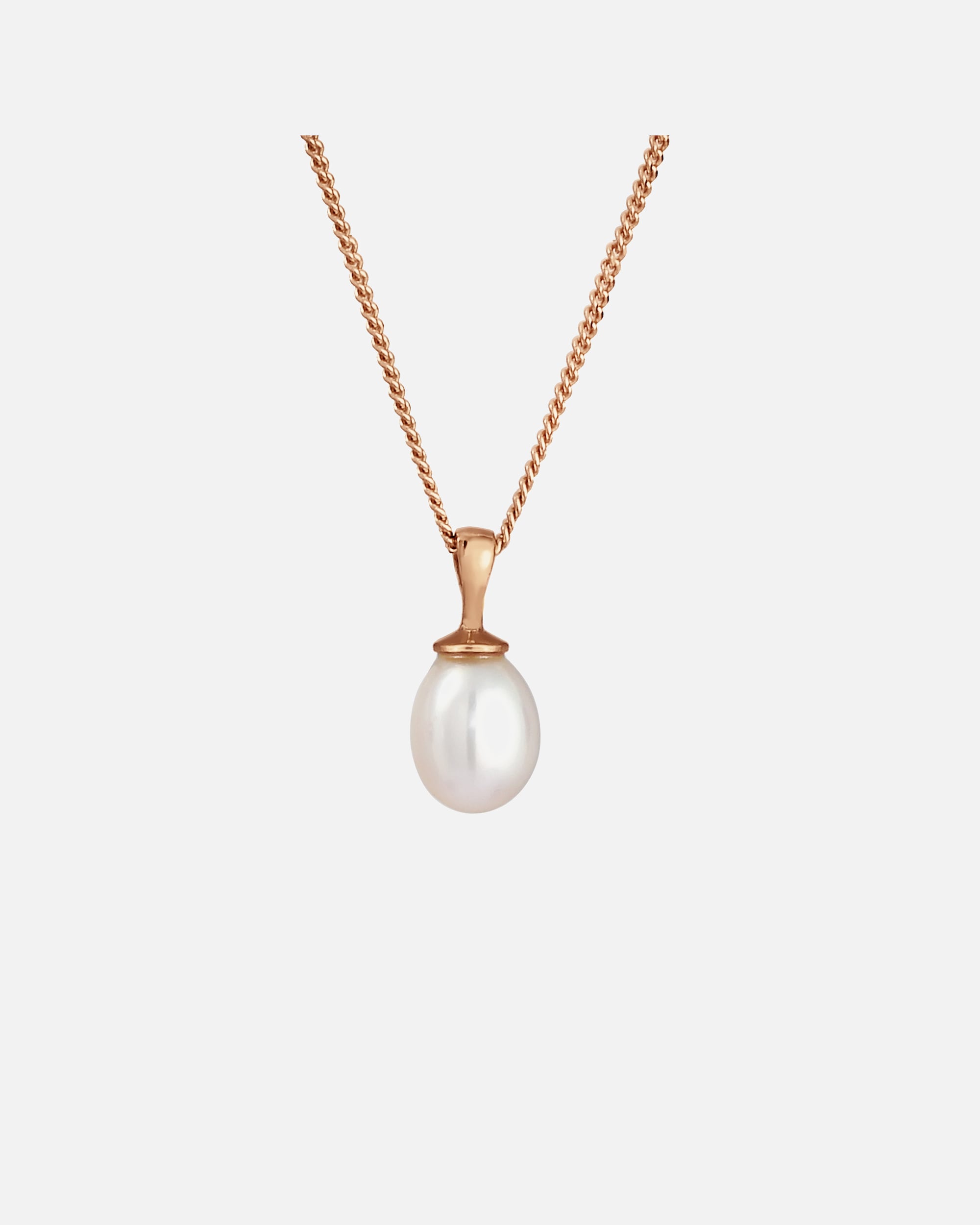Collana di Femmina Elli Senza Tempo Filigrana con Perla d'acqua dolce in Argento Sterling 925 Placcato Oro 45