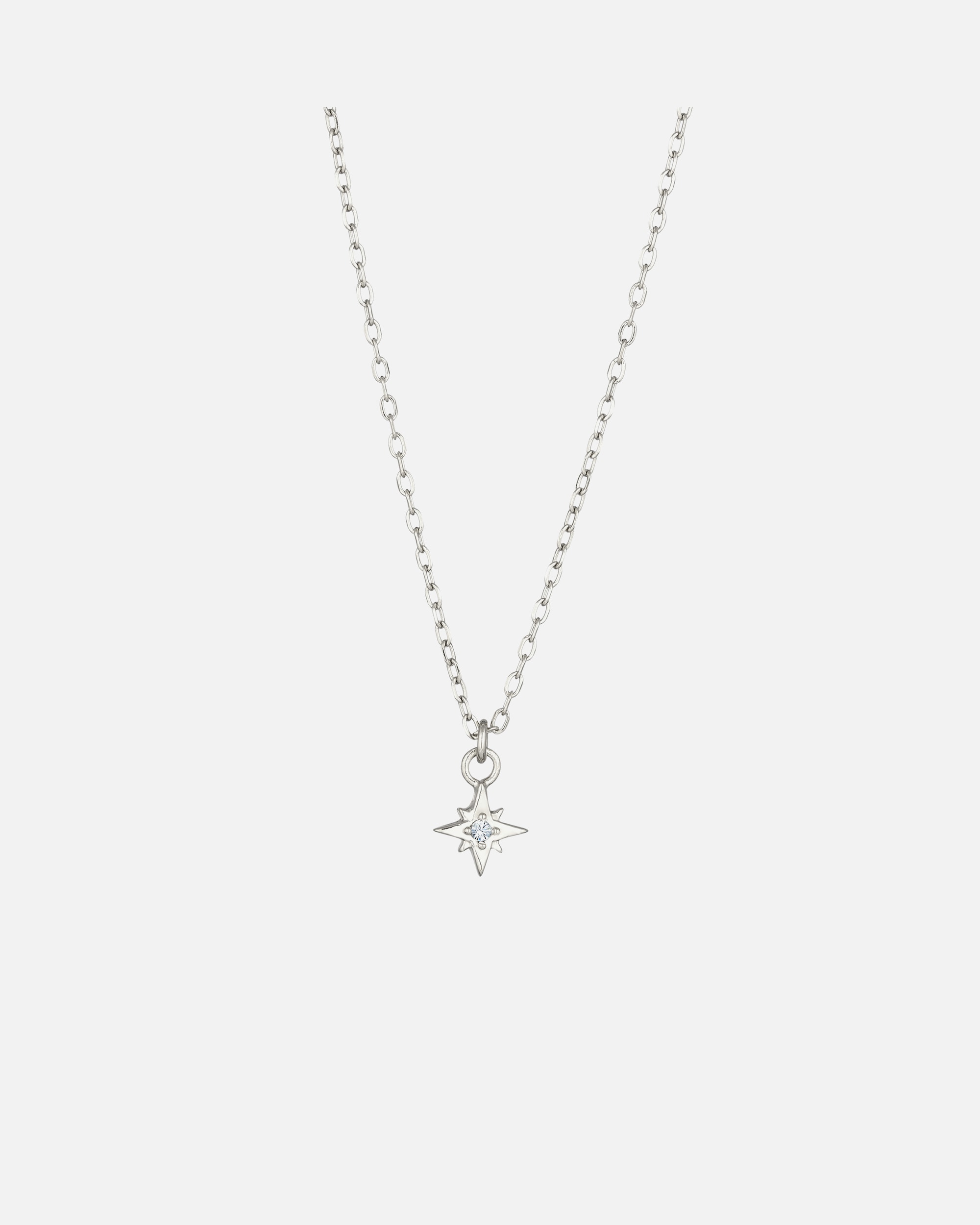 Collana di Femmina Elli Collana corta con pietra Stella Cristalli di vetro Bianco 925 Sterling Silver silberfarben