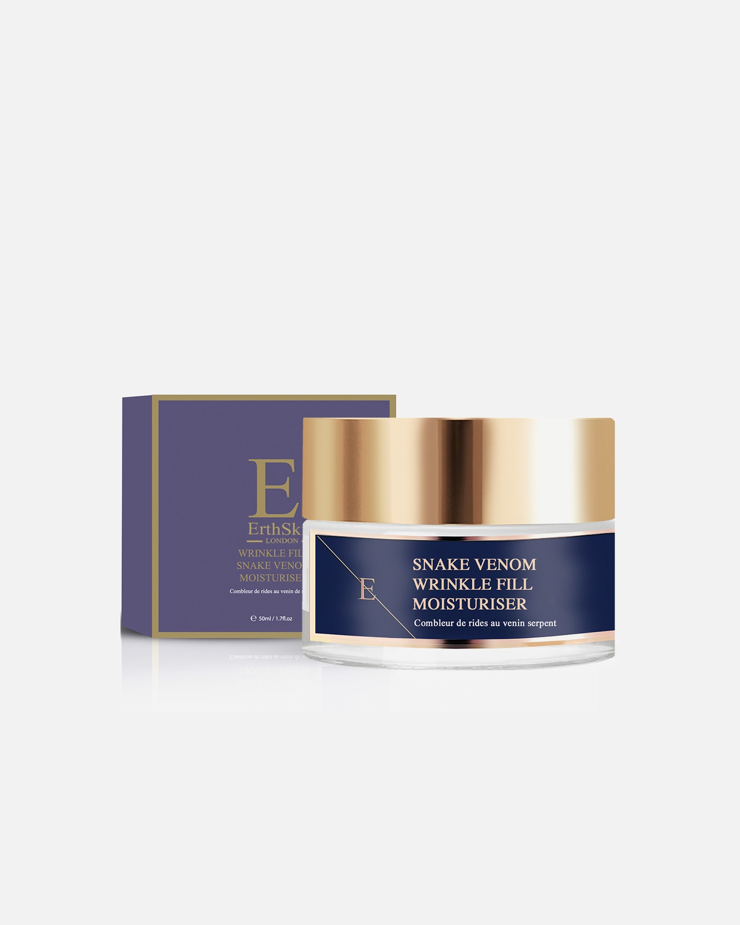 Trattamento viso di Femmina ErthSkin London Crema idratante antirughe al veleno di serpente 50ml