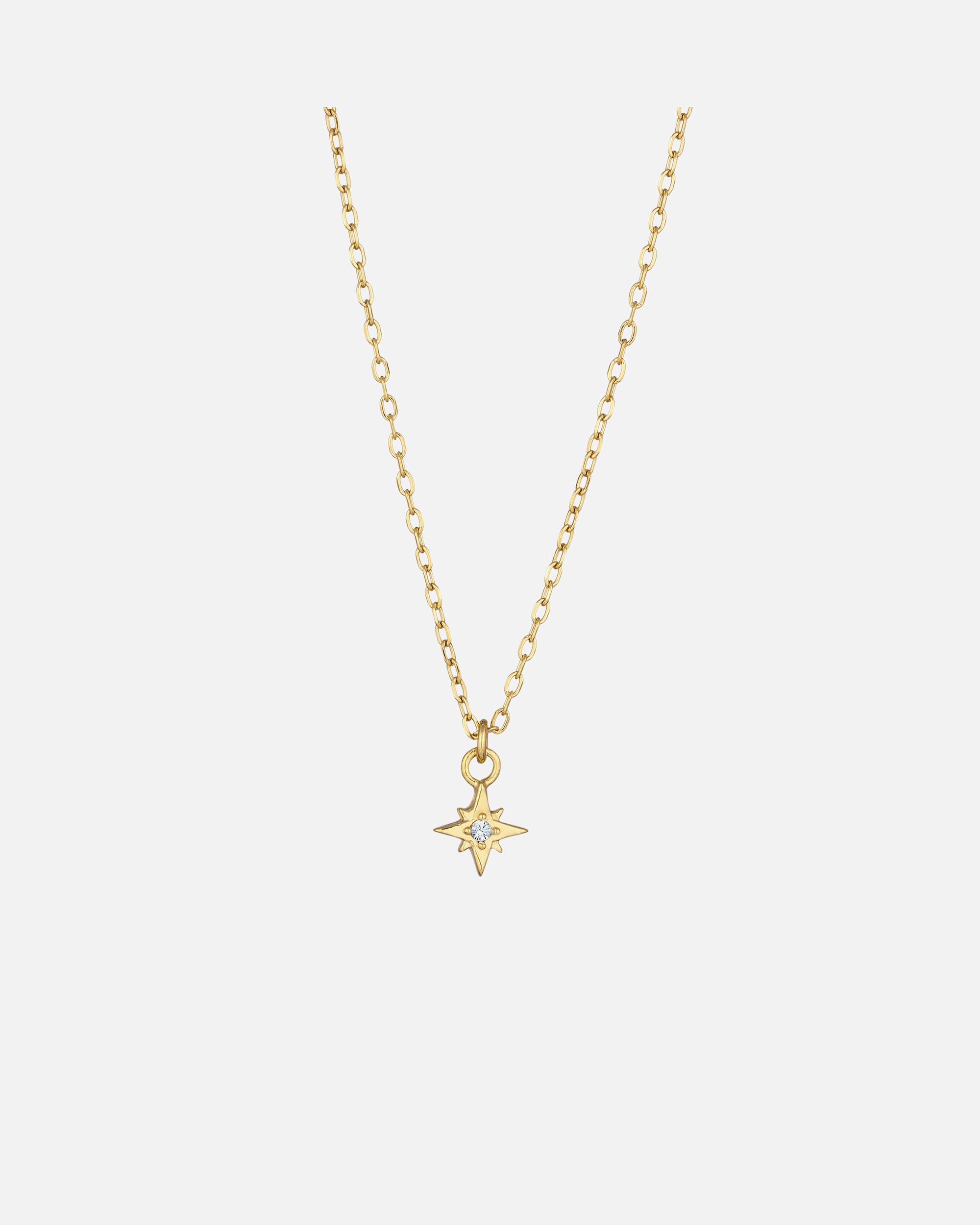Collana di Femmina Elli Collana corta con pietra Stella Cristalli di vetro Bianco 925 Sterling Silver goldfarben