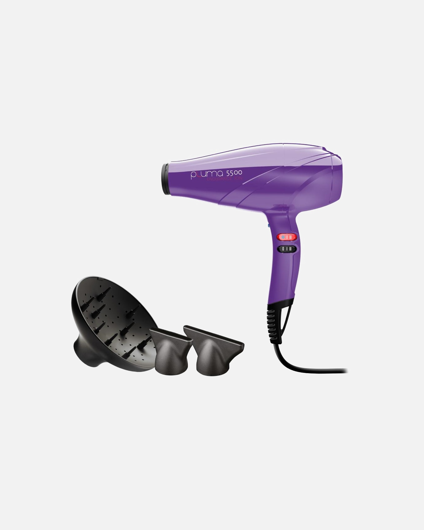 Asciugacapelli di Unisex PHON PLUMA 5500 ENDURANCE ION Purple