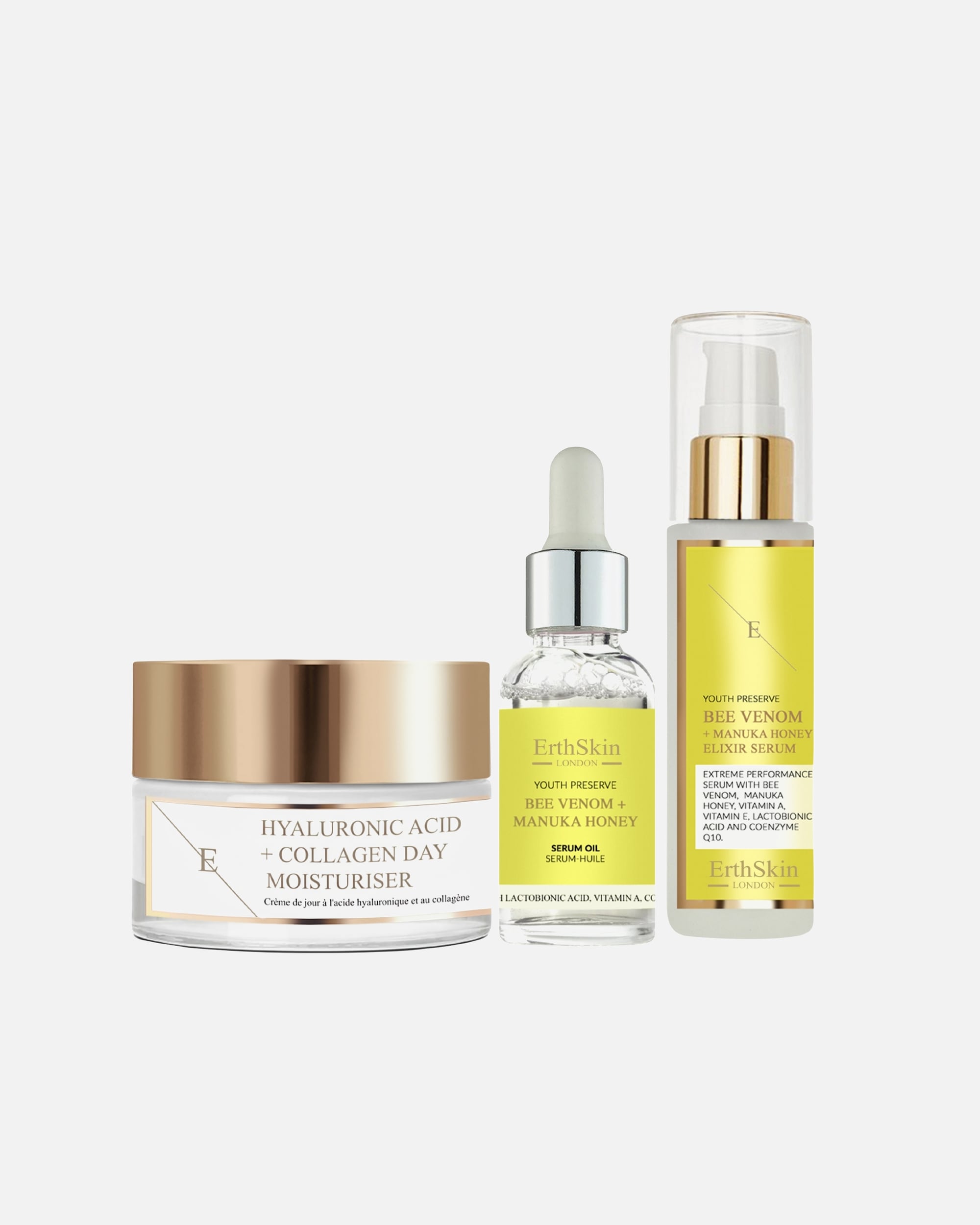 Set cura del viso di Femmina Set Bee Ray Trio 1 pezzo