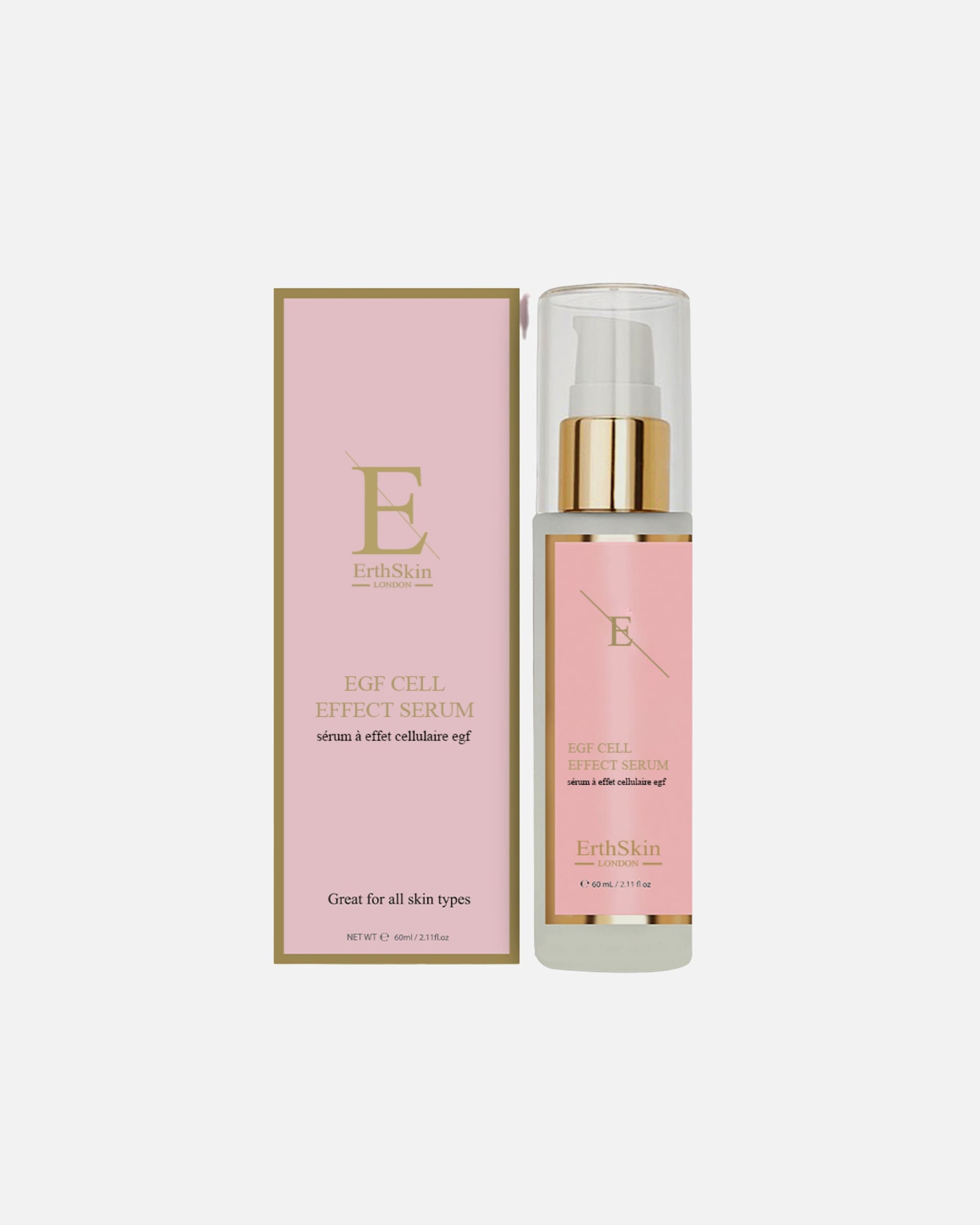 Siero Anti-età di Femmina ErthSkin London Siero EGF Cell Effect 60ml