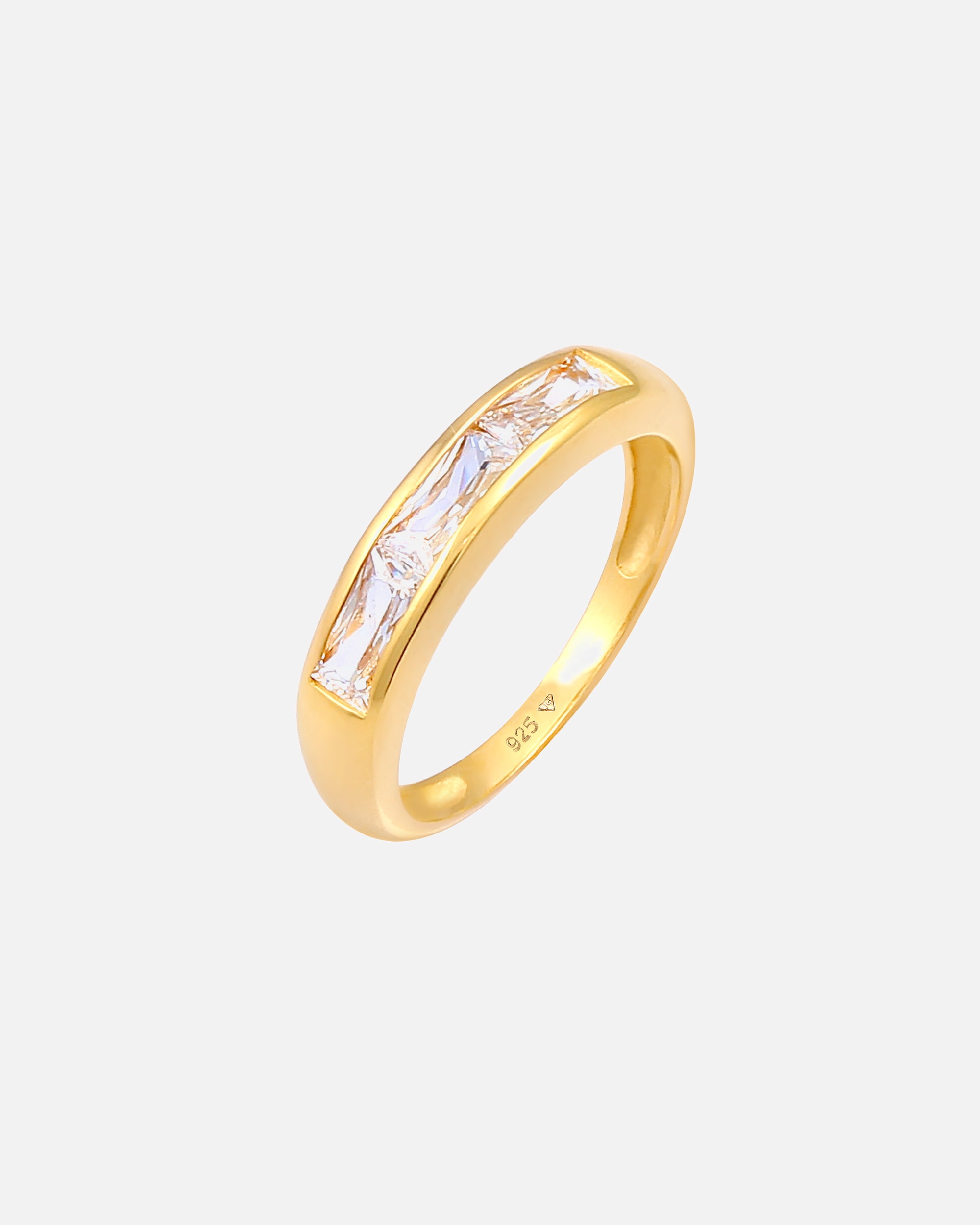 Anello di Femmina Elli Argento Sterling 925 con cristalli di zircone luccicanti 52