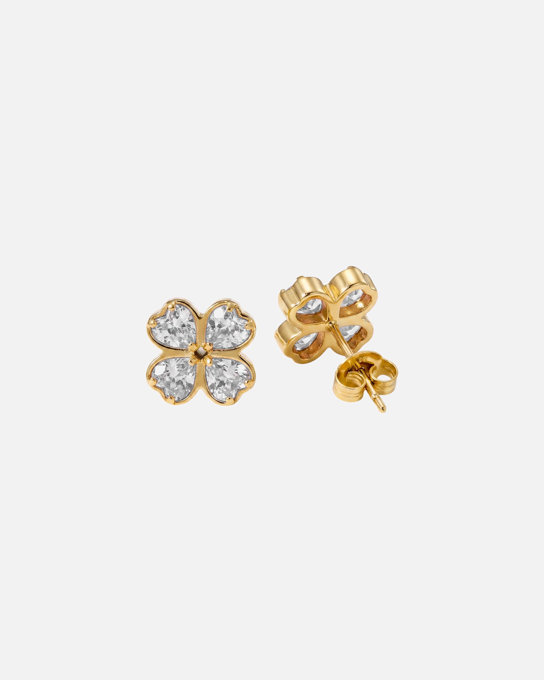 Orecchini di Unisex Purelei Cuore Orecchini 100% acciaio inossidabile Oro