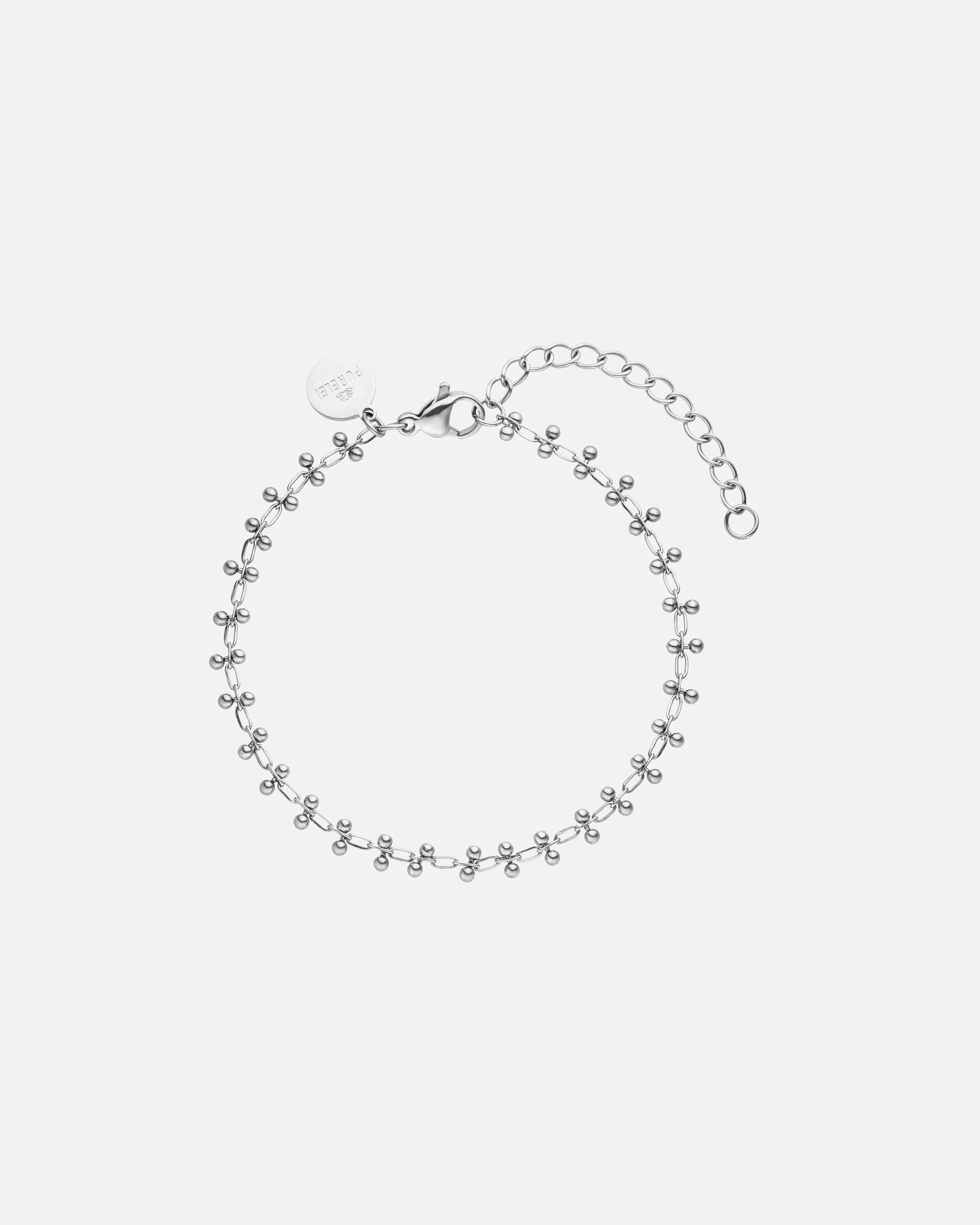 Braccialetto di Femmina Purelei Terra Bracciale 100% acciaio inossidabile Argento