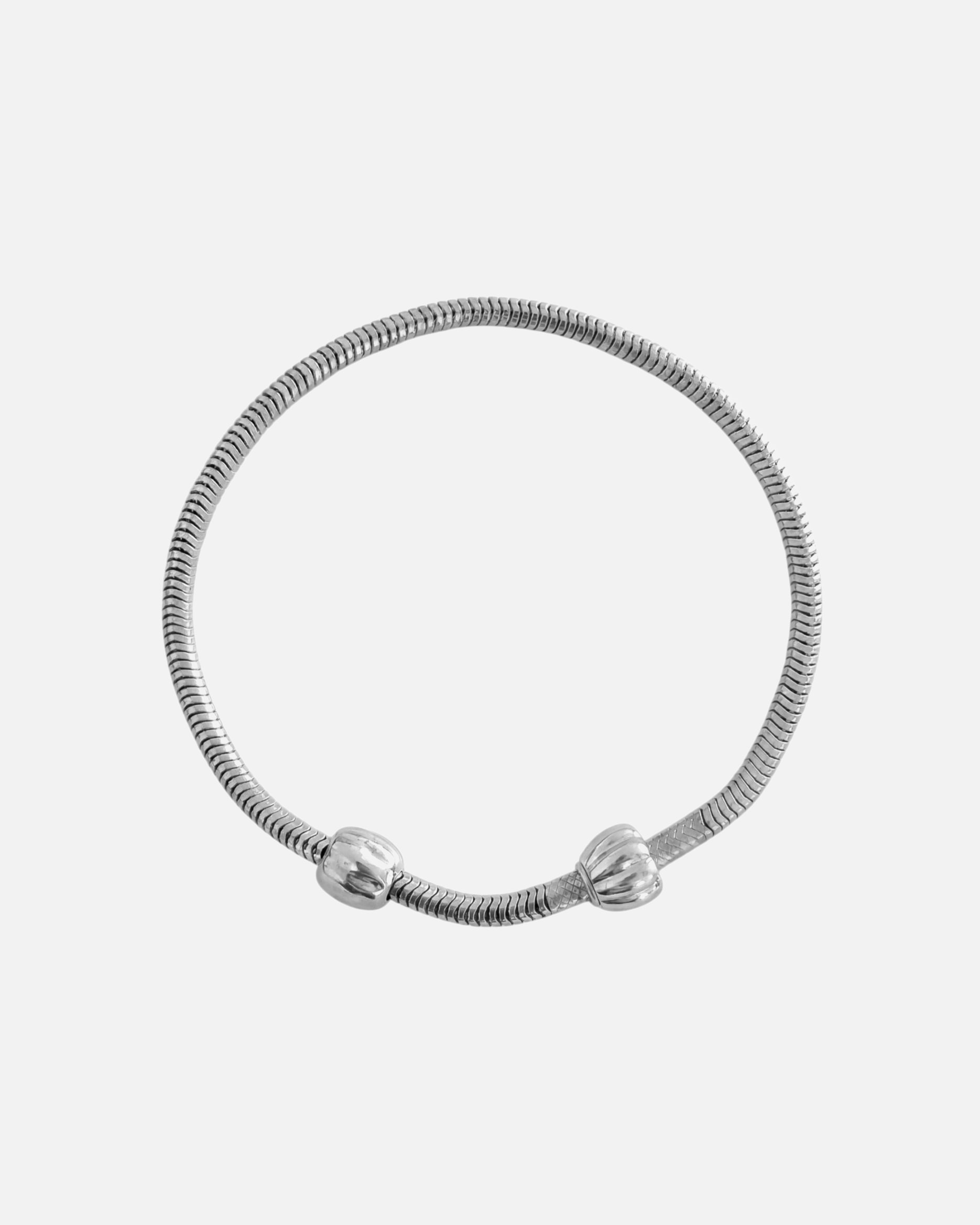 Braccialetto di Unisex Purelei LEI Charm M-L Bracciale 100% acciaio inossidabile Argento