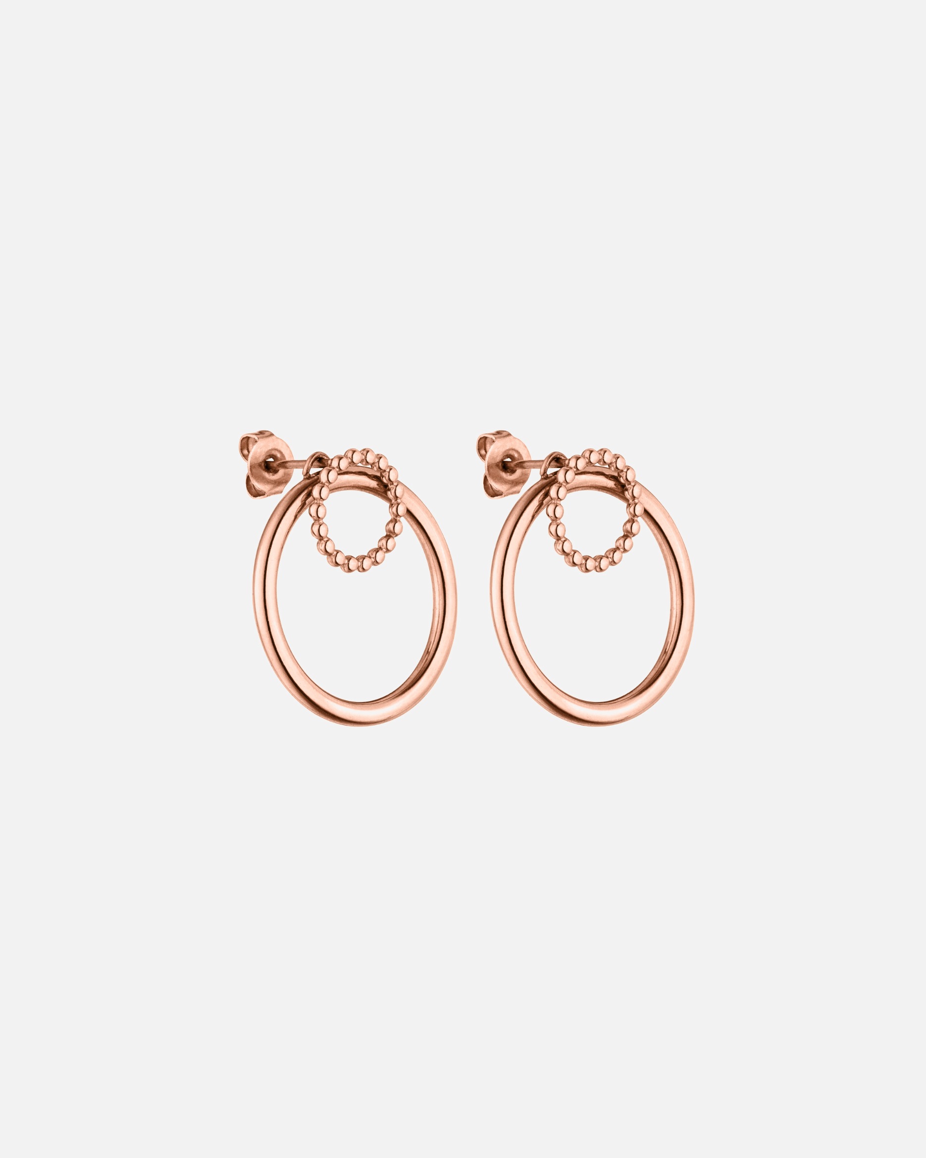 Orecchini di Unisex Purelei Miracle Orecchini 100% acciaio inossidabile Oro rosa