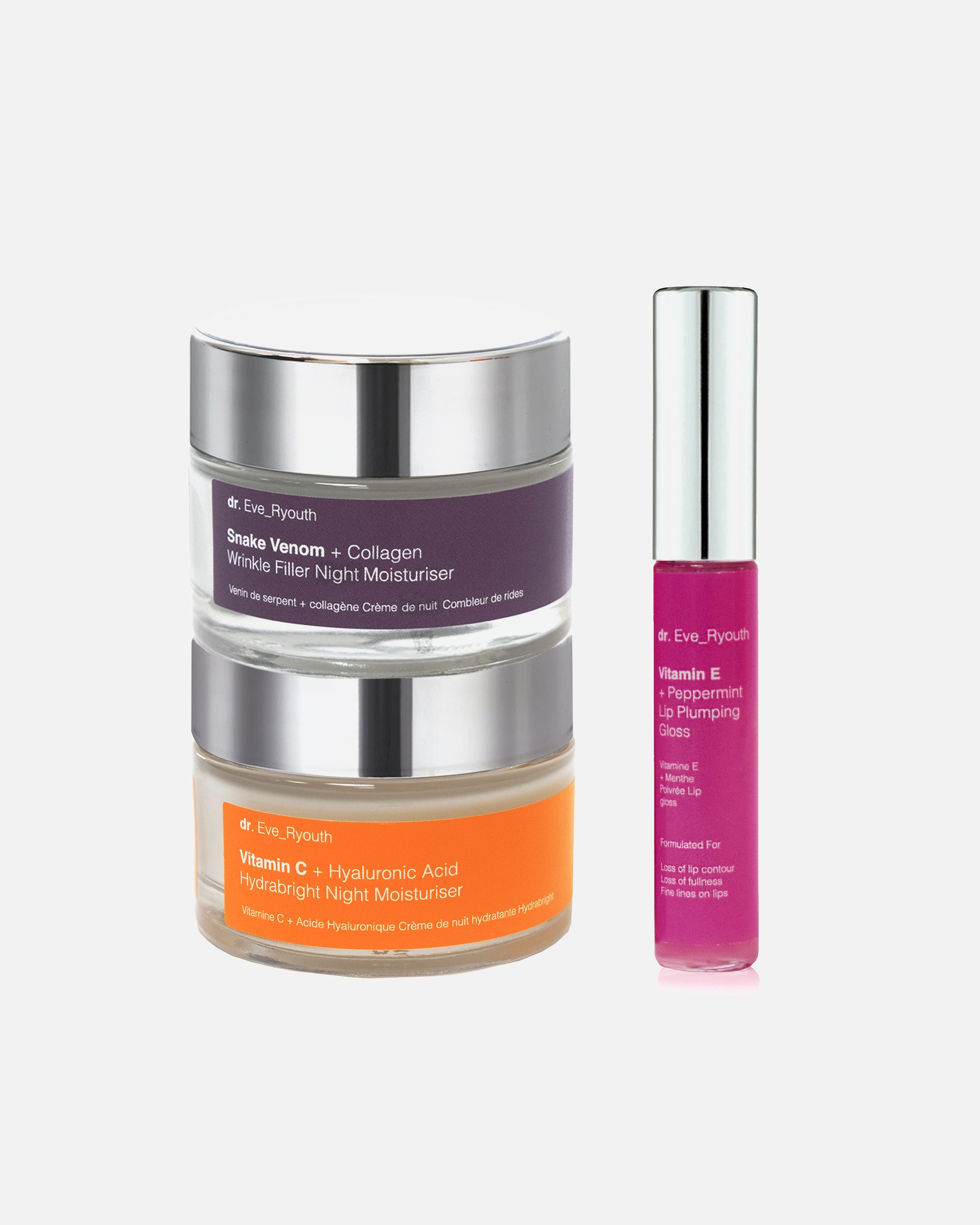 Set cura del viso di Femmina Dr. Eve_Ryouth Set da notte Hydrabright 1 pezzo