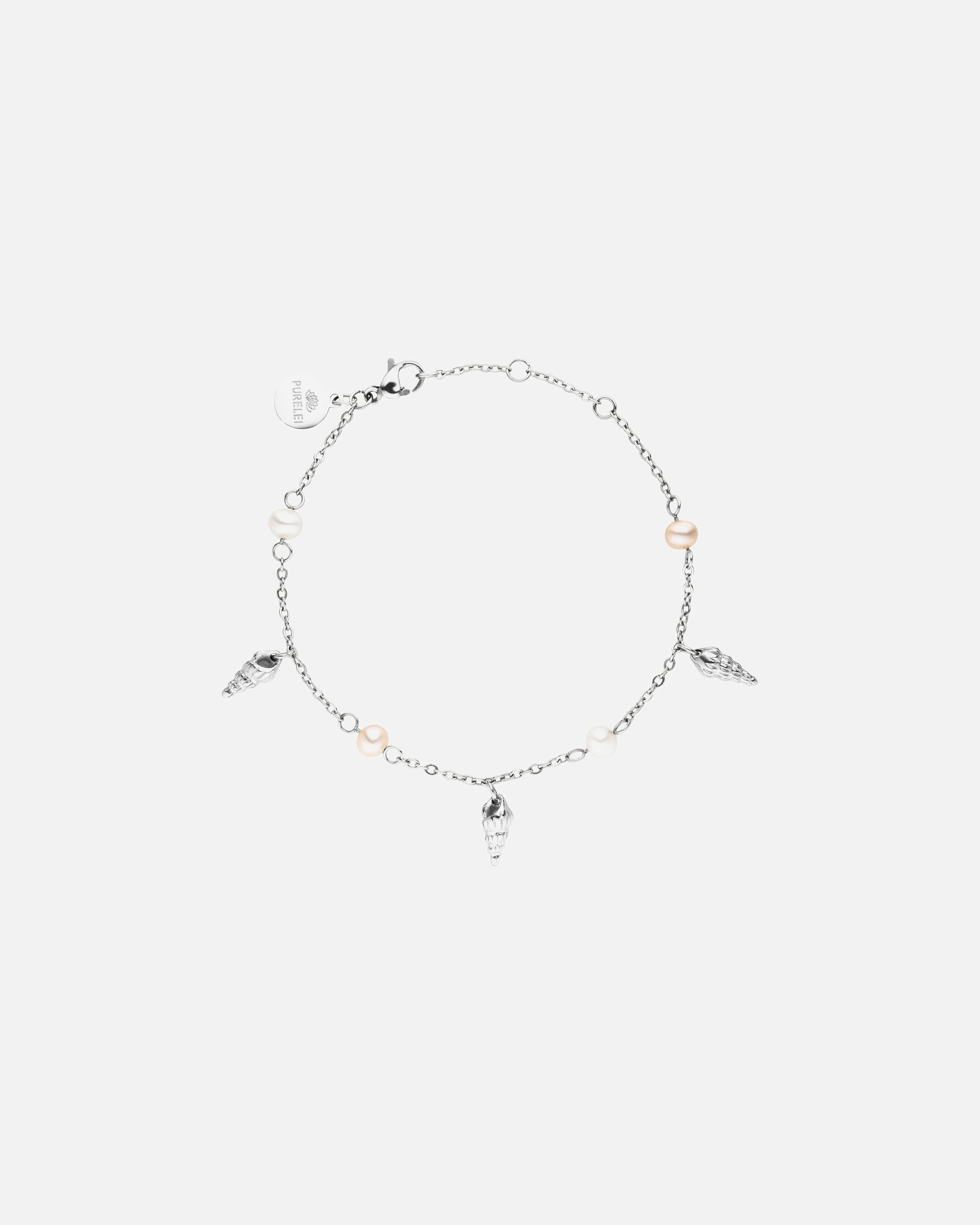 Braccialetto di Femmina Purelei Akala Bracciale 100% acciaio inossidabile Argento