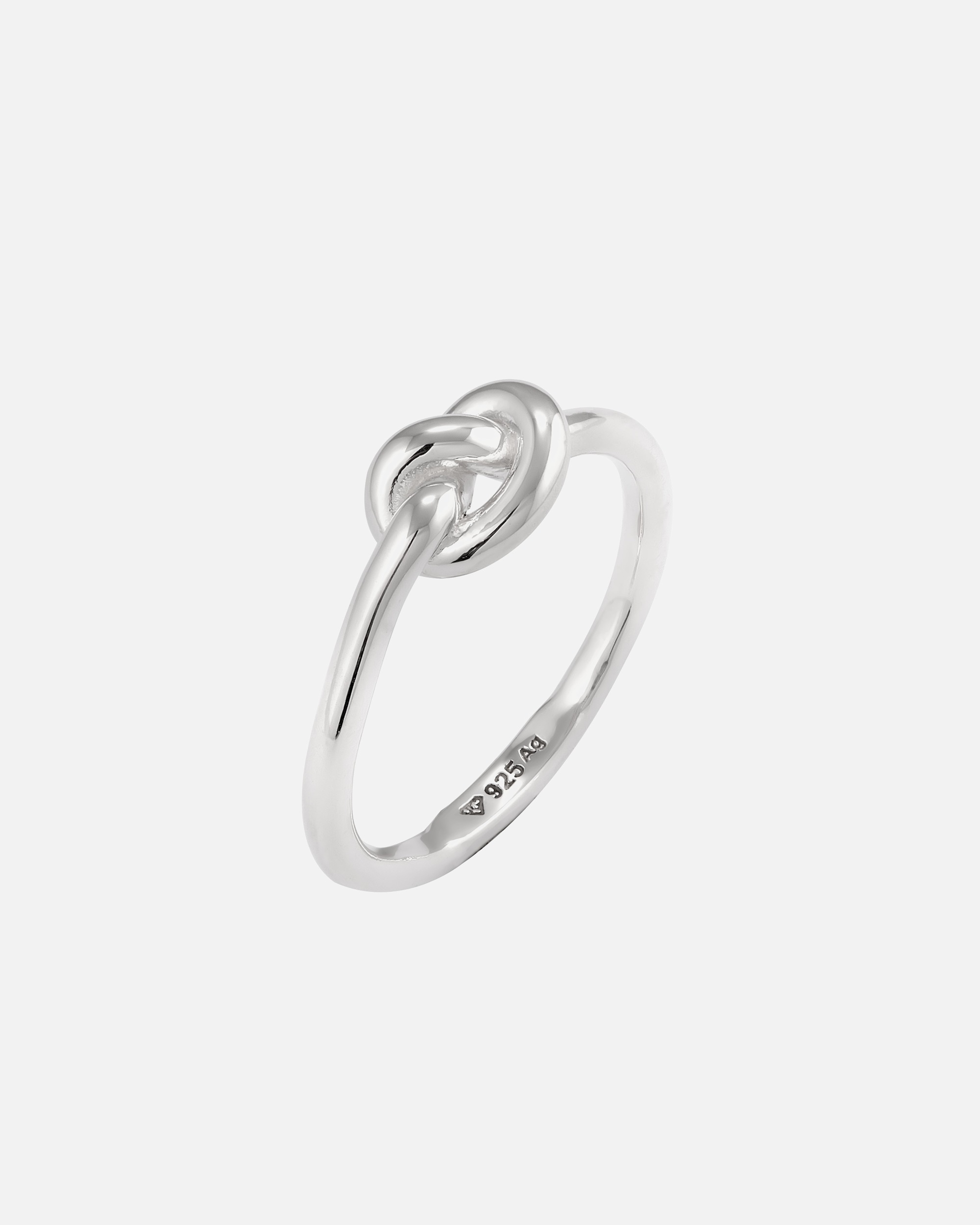 Anello di Maschio KUZZOI Anello Nodo 925 Sterling Silver 64