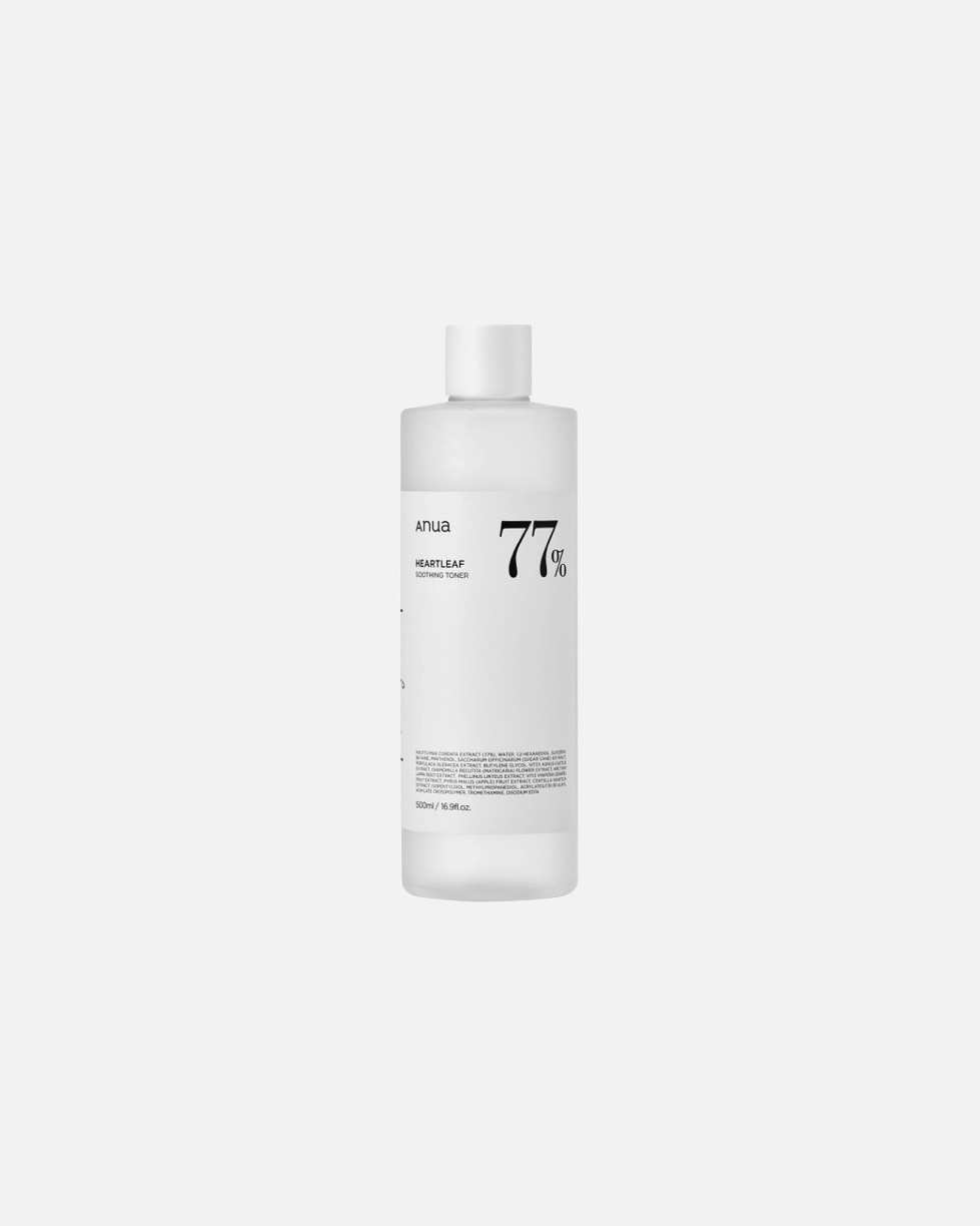 Tonico viso di Unisex Anua Heartleaf 77% Soothing Toner 500ml 500ml