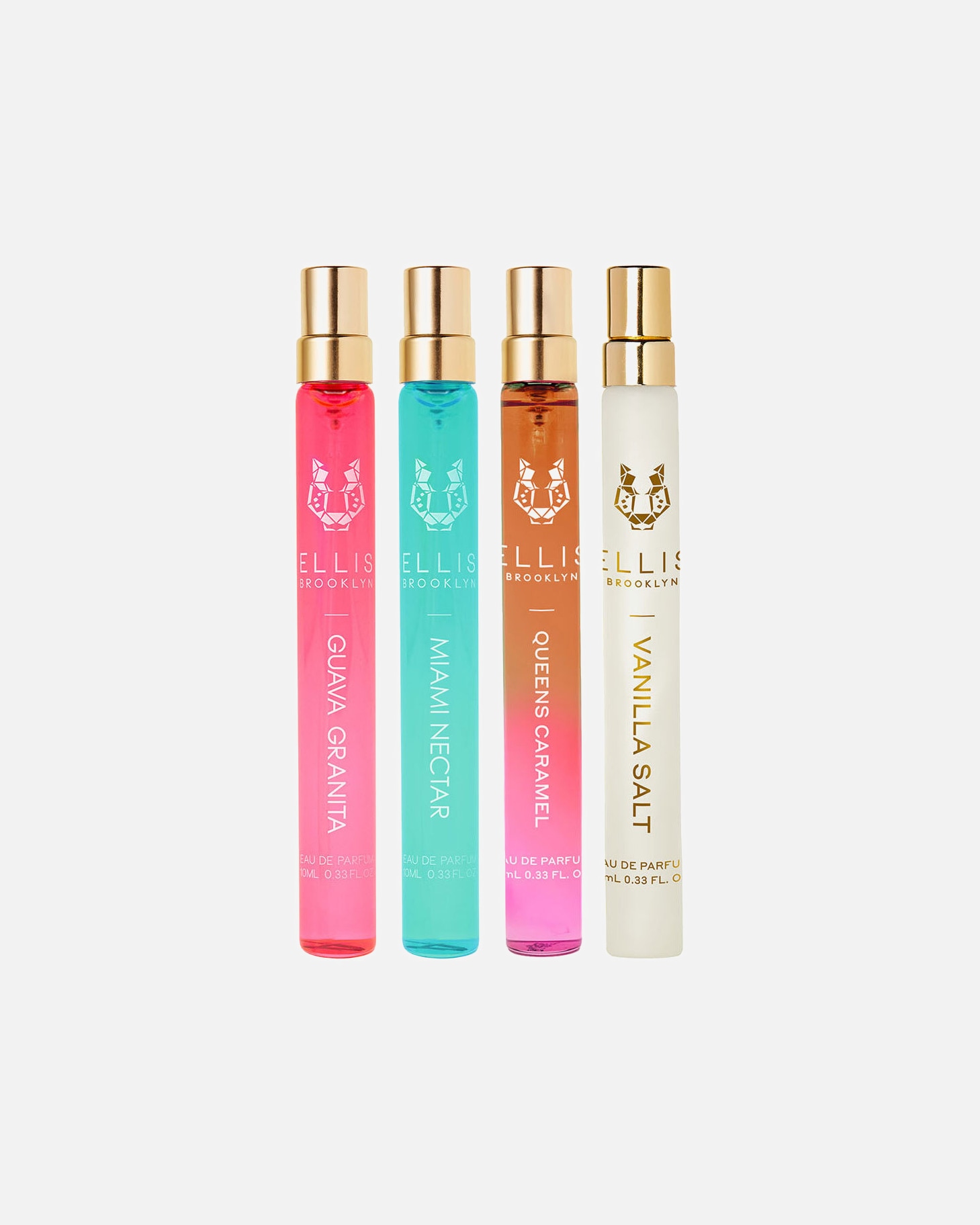 Set di fragranze di Unisex Ellis Brooklyn FIRST CLASS Travel Spray Set 4x 10ml FIRST CLASS Travel Spray Set 4x 10ml