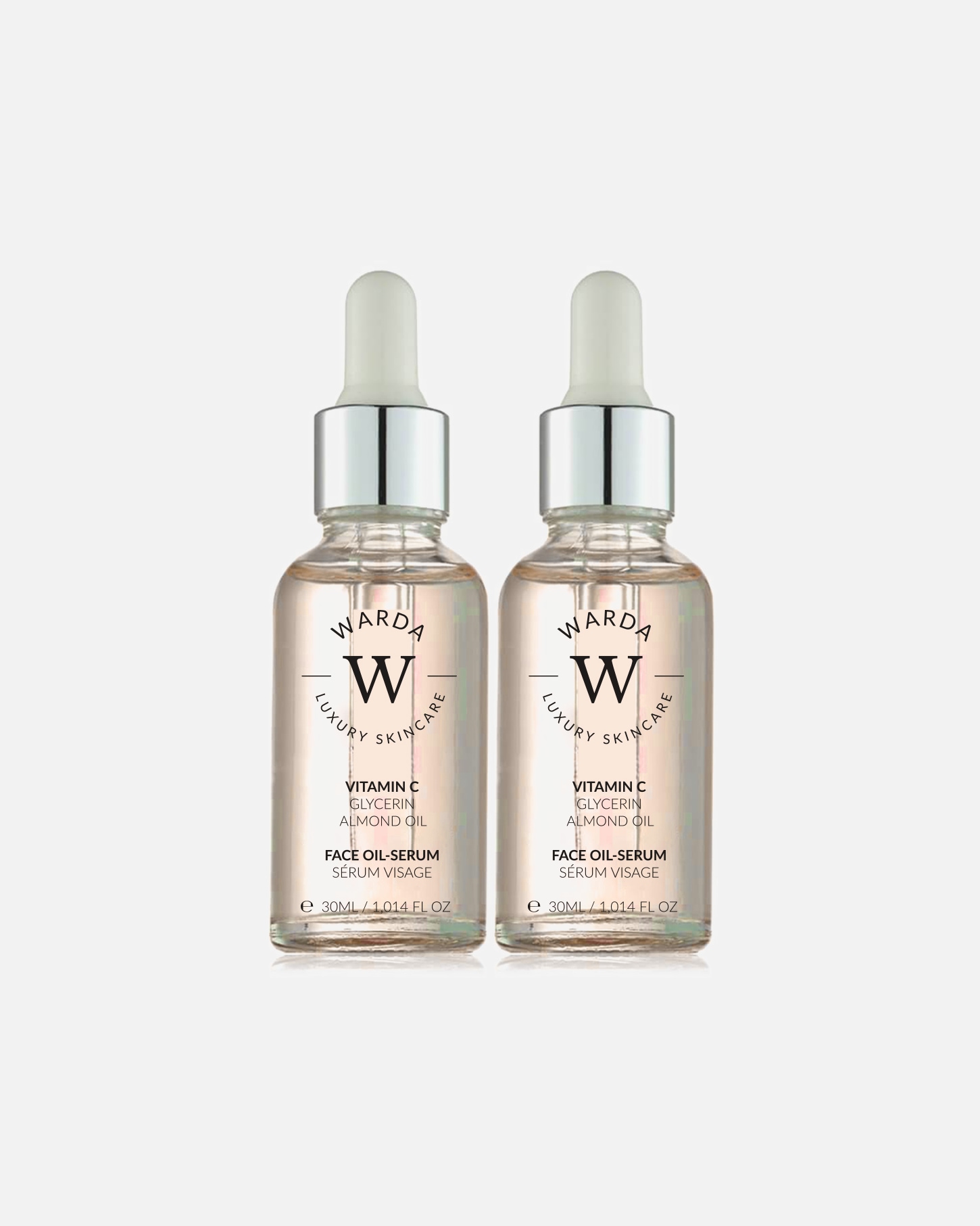 Siero Vitamina C di Femmina WARDA LUXURY SKINCARE Set di vitamina C e acido ialuronico 1 pezzo