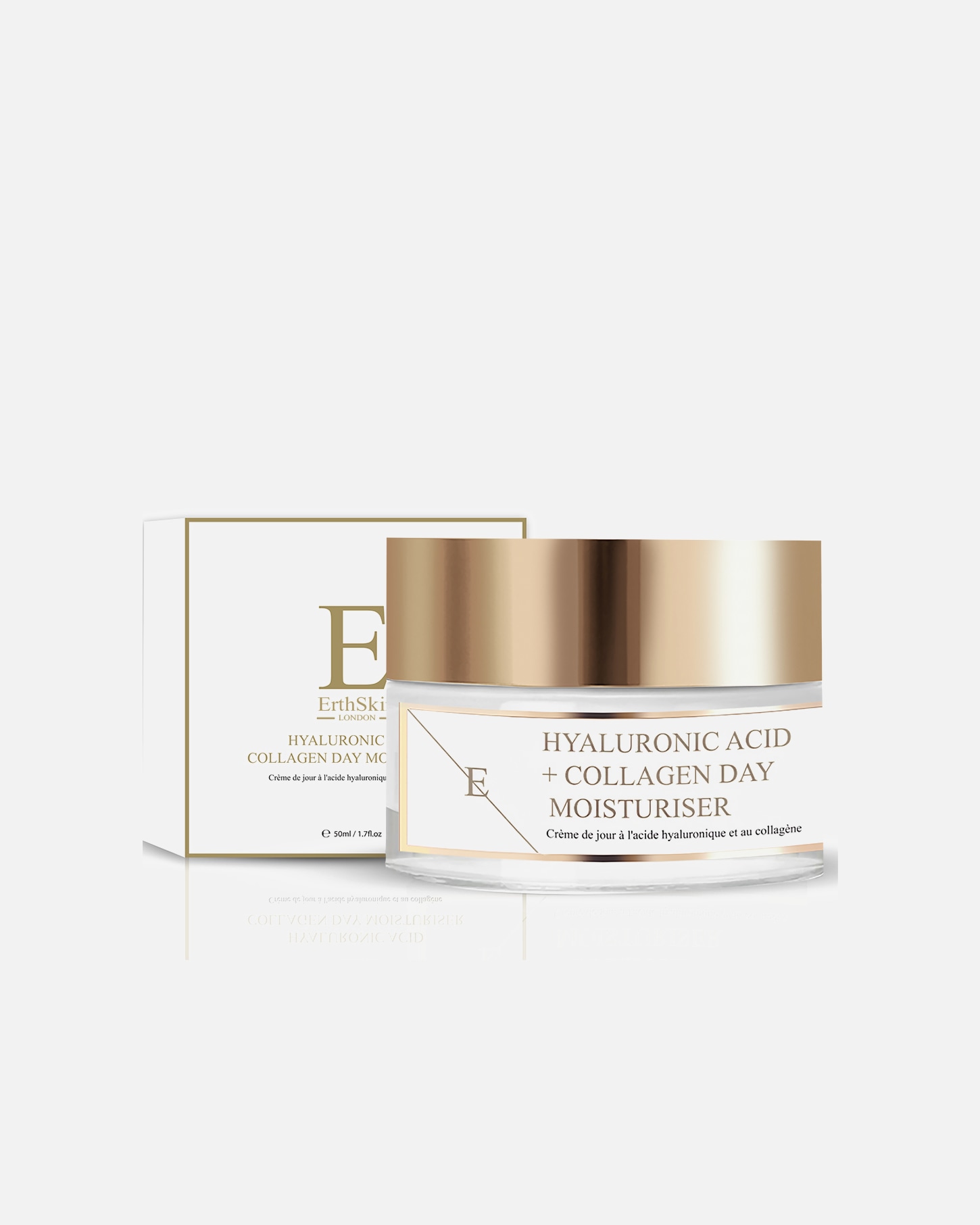 Crema da Giorno di Femmina ErthSkin London Crema da giorno all'acido ialuronico e collagene 50ml