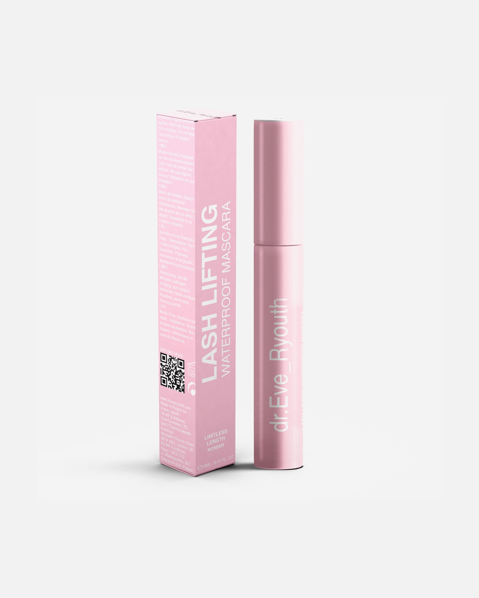 Mascara di Unisex ErthSkin London Mascara waterproof effetto lifting per ciglia 1 Stück