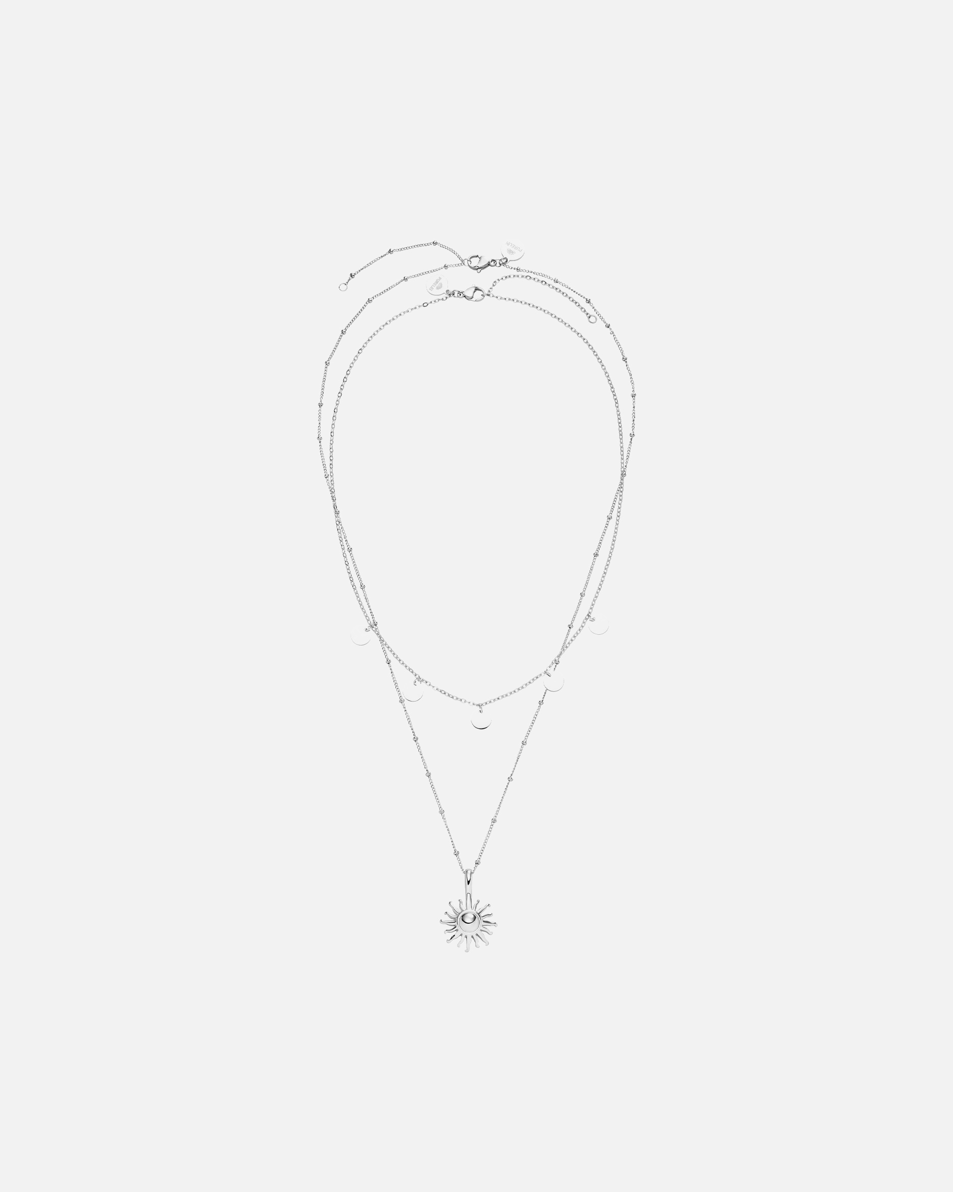 Set Gioielli di Unisex Purelei Kailua Collanas 100% acciaio inossidabile Argento