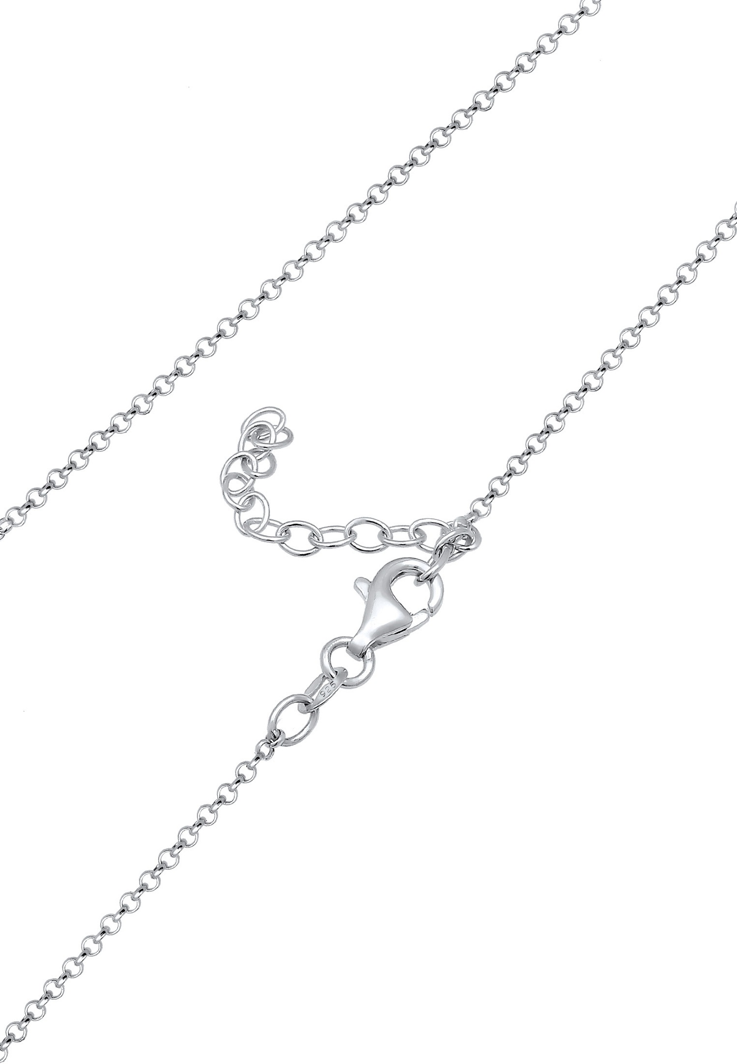 NKlaus Catana A Piselli Rotonda In Argento 925 - Lunghezza 45 Cm, Larghezza 2,6 Mm - Gioiello Elegante
