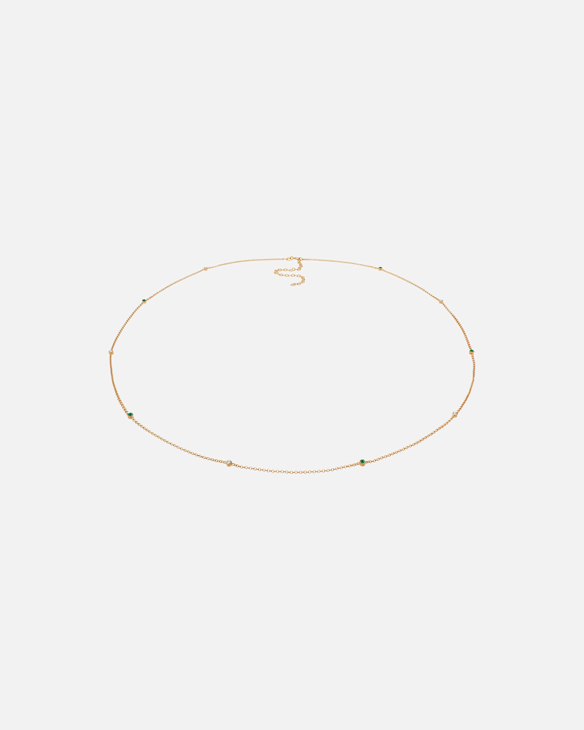 Collana di Femmina Elli Catena a vita perline con cristalli in Argento Sterling 925 goldfarben