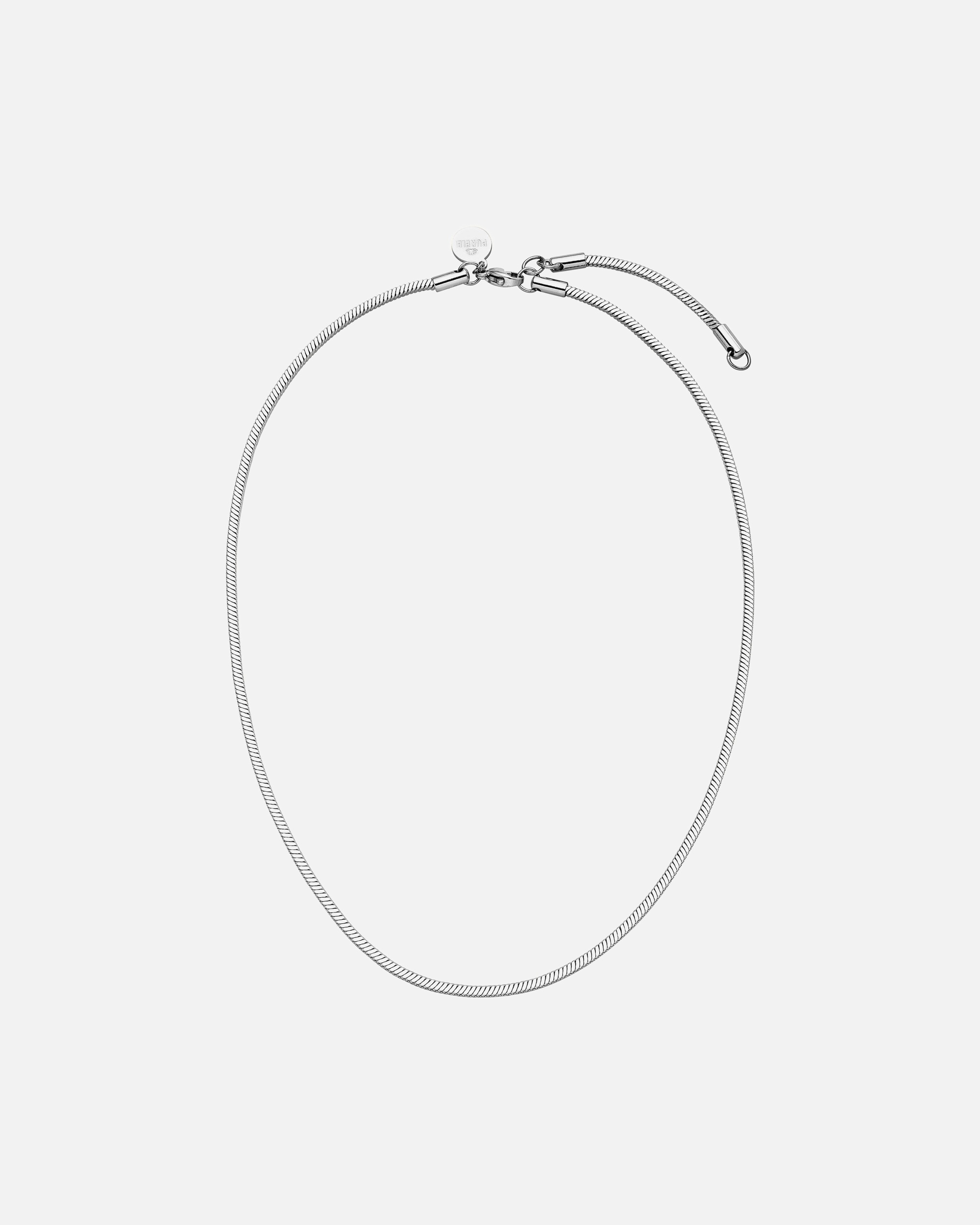 Collana di Femmina Purelei Flare Collana 100% acciaio inossidabile Argento