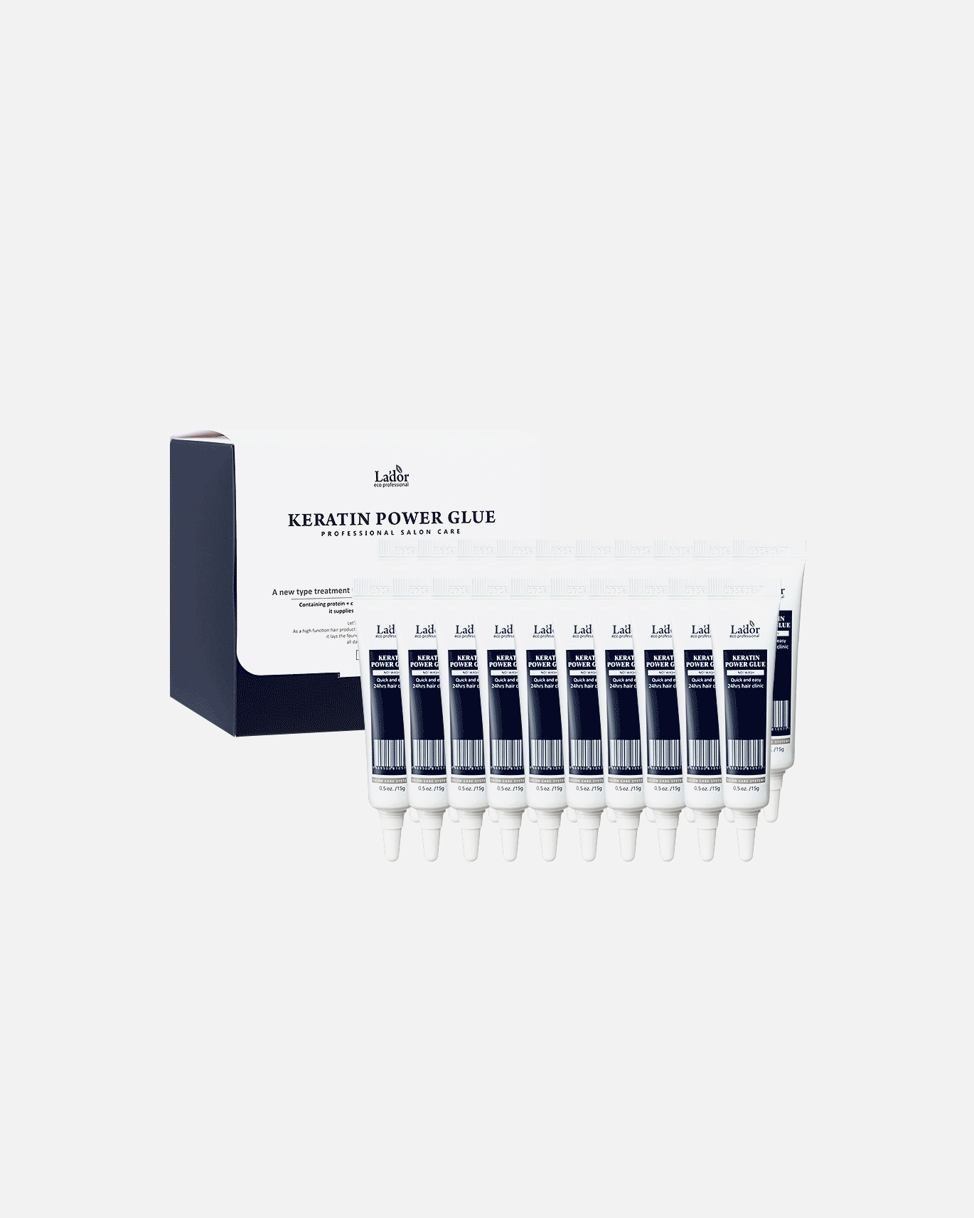 Balsamo senza risciacquo di Unisex Lador Keratin Power Glue Leave-In Hair Pack 20x15g 20x15g