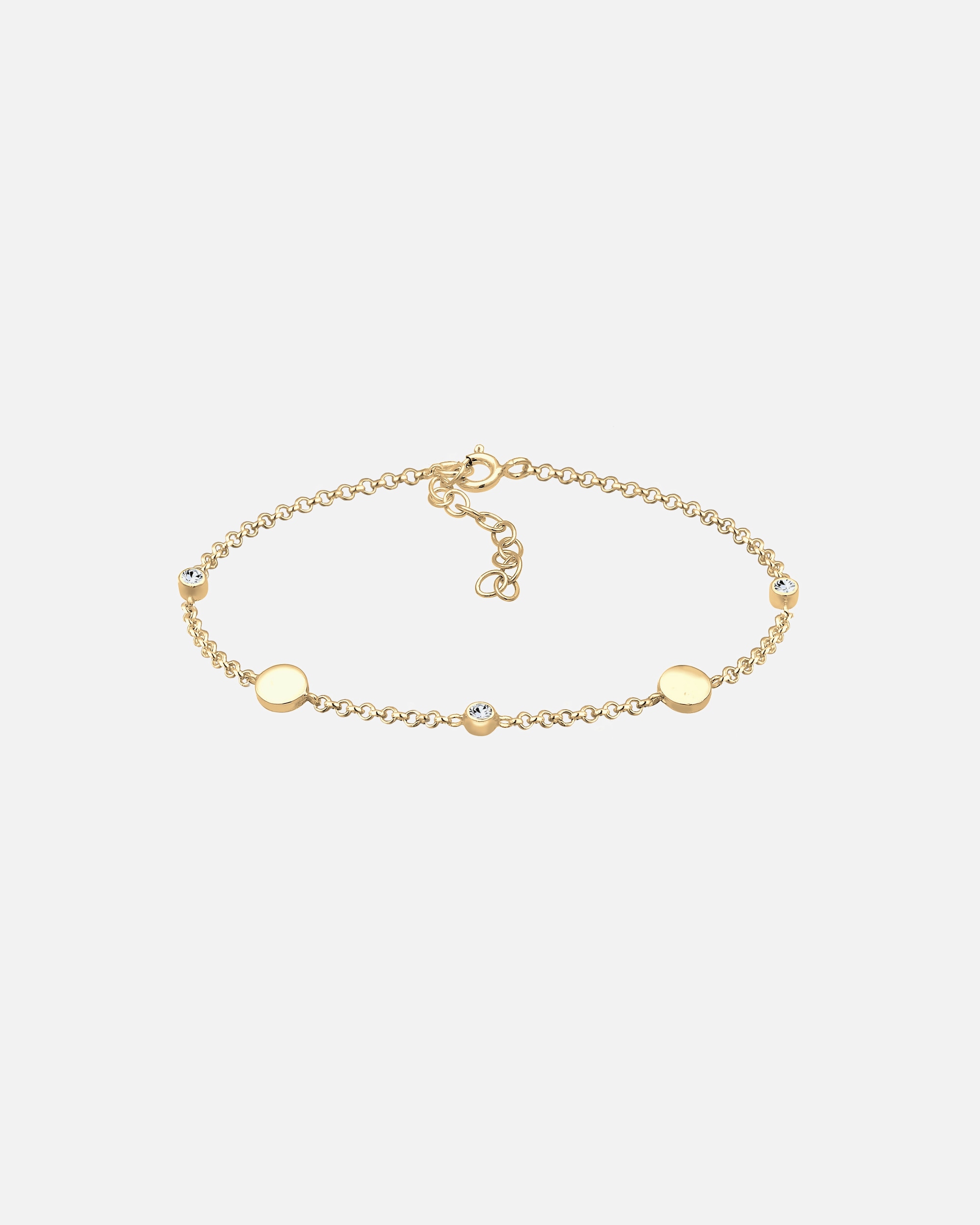 Braccialetto di Femmina Elli Mujer Trend con Cristales en Plata Esterlina 925 goldfarben