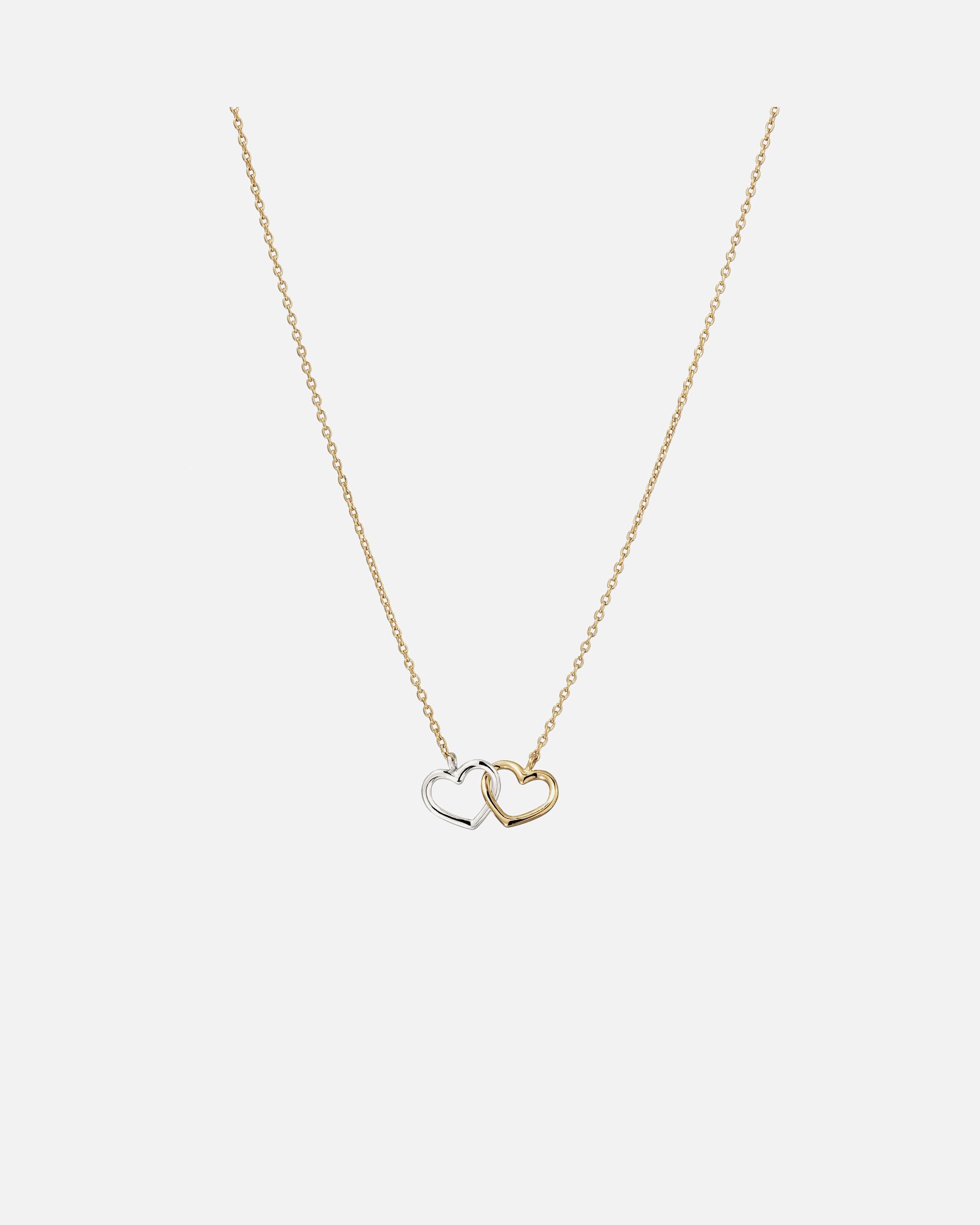 Collana di Femmina Elli Collana con pendente Cuore 925 Sterling Silver Gold-plated 45