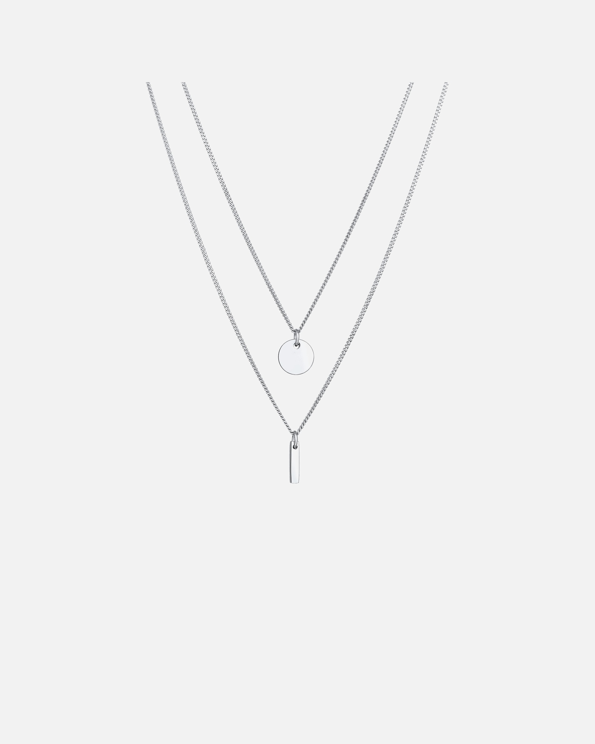 Collana di Femmina Elli Cerchi Pendenti Perla d'Acqua Dolce 925 Argento 55