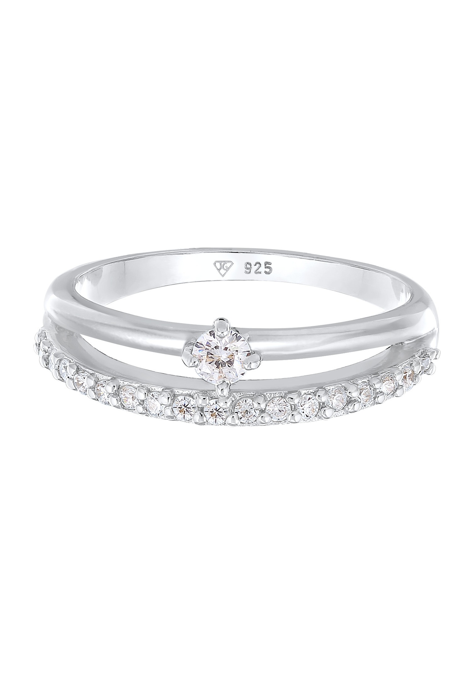 Anello solitario in argento con zircone misura 12 | - La tua gioi Anello solitario in argento con zircone misura 12 | - La tua gioi