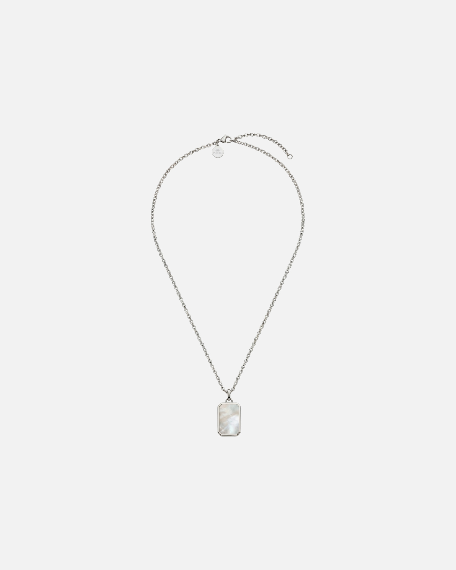 Collana di Unisex Purelei Island Core Collana 100% acciaio inossidabile Argento