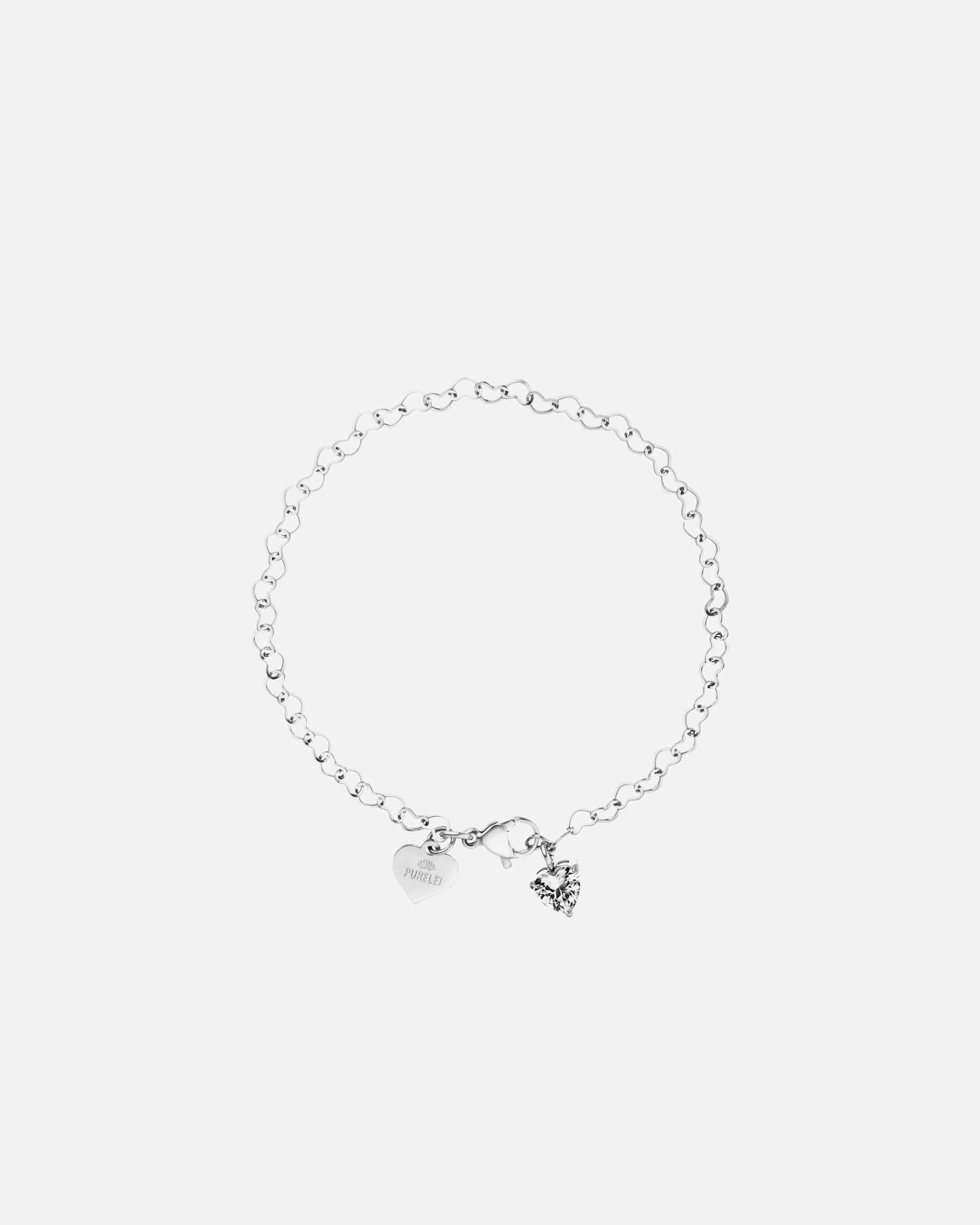 Braccialetto di Femmina Purelei Endless Love Bracciale 100% acciaio inossidabile Argento