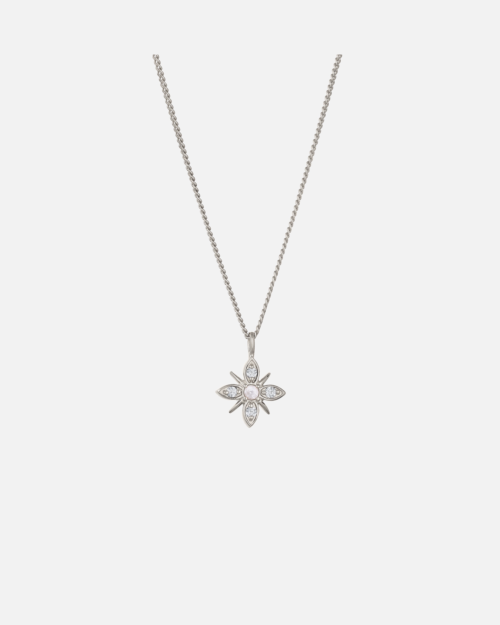 Collana di Femmina Elli DIAMONDS Collana con pendente Diamante creato in laboratorio Bianco Taglio brillante (0.08 ct) 925 Sterling Silver silberfarben