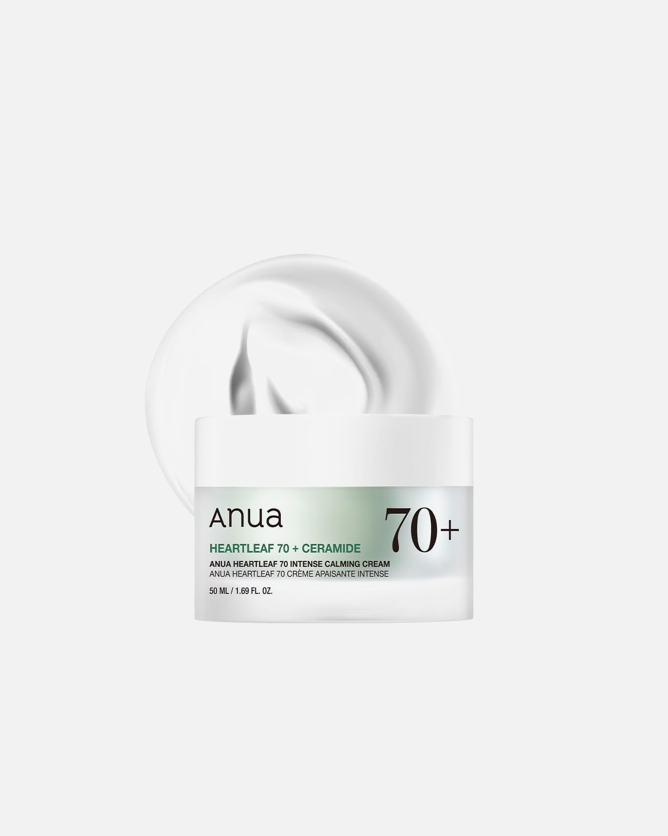 Trattamento viso idratante di Unisex Anua Heartleaf 70% Intense Calming Cream 50ml