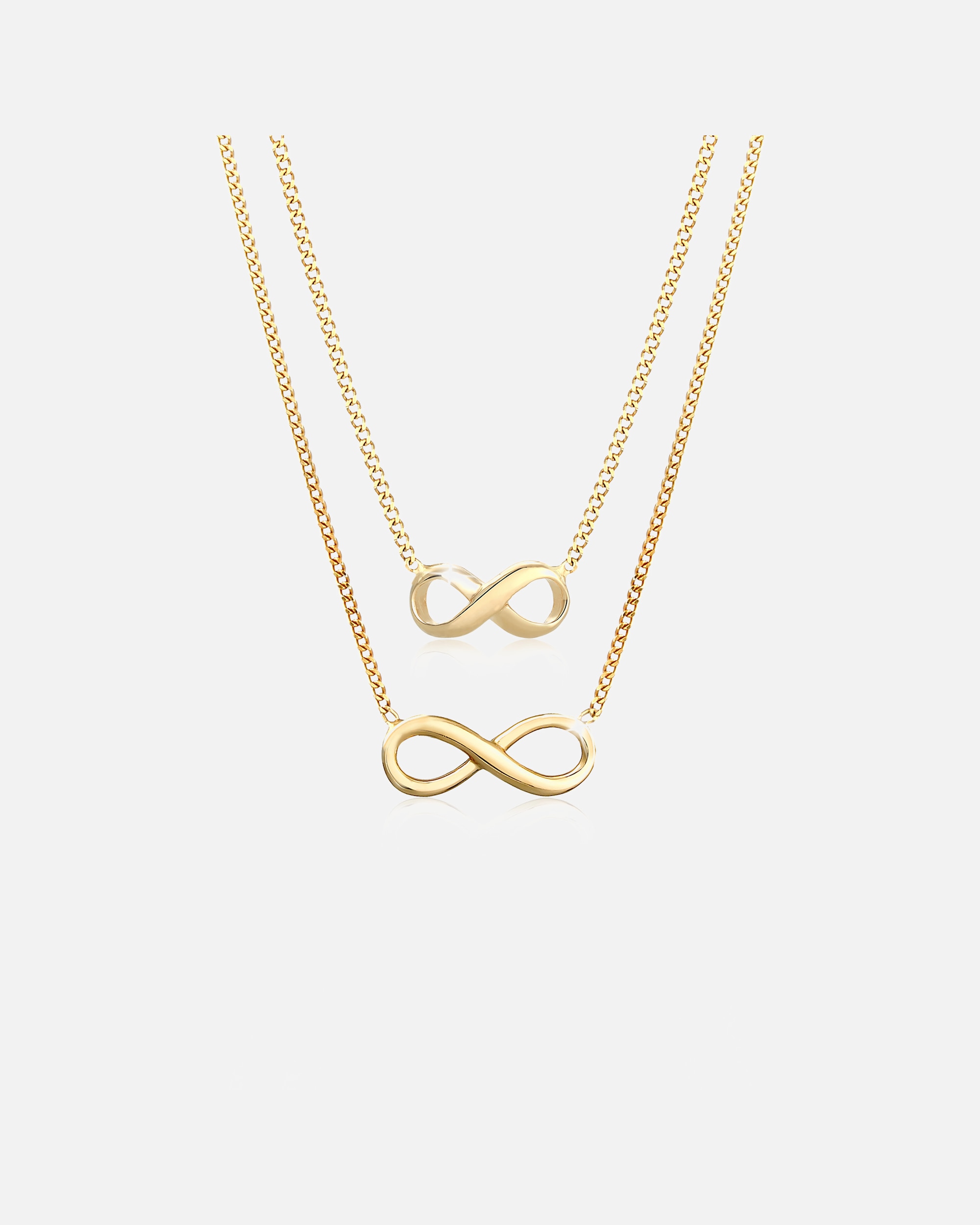 Set Gioielli di Femmina Elli Madre e Bambina Infinto Trend in Argento Sterling 925 goldfarben