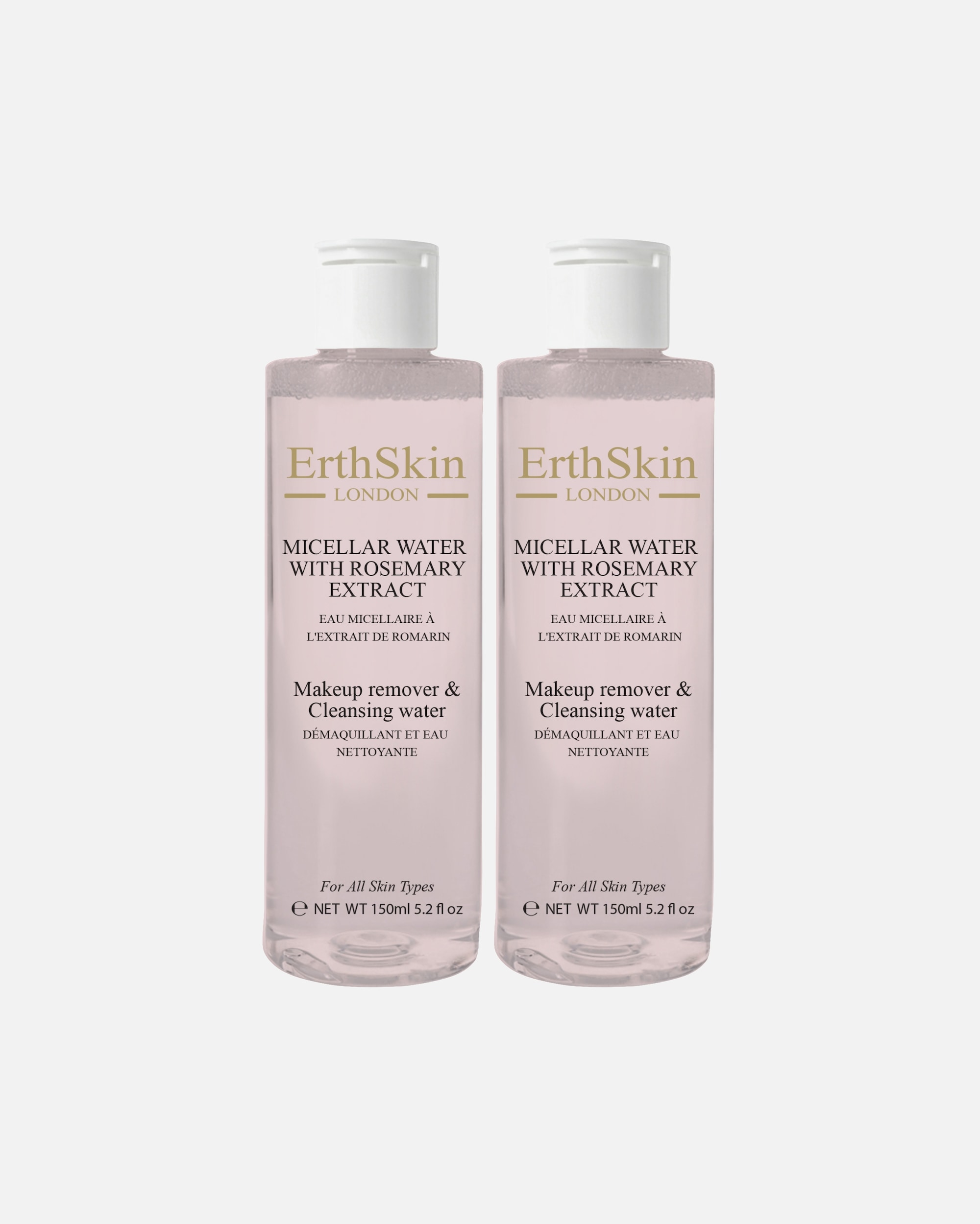 Acqua Micellare di Femmina ErthSkin London Duo di acqua micellare 1 pezzo