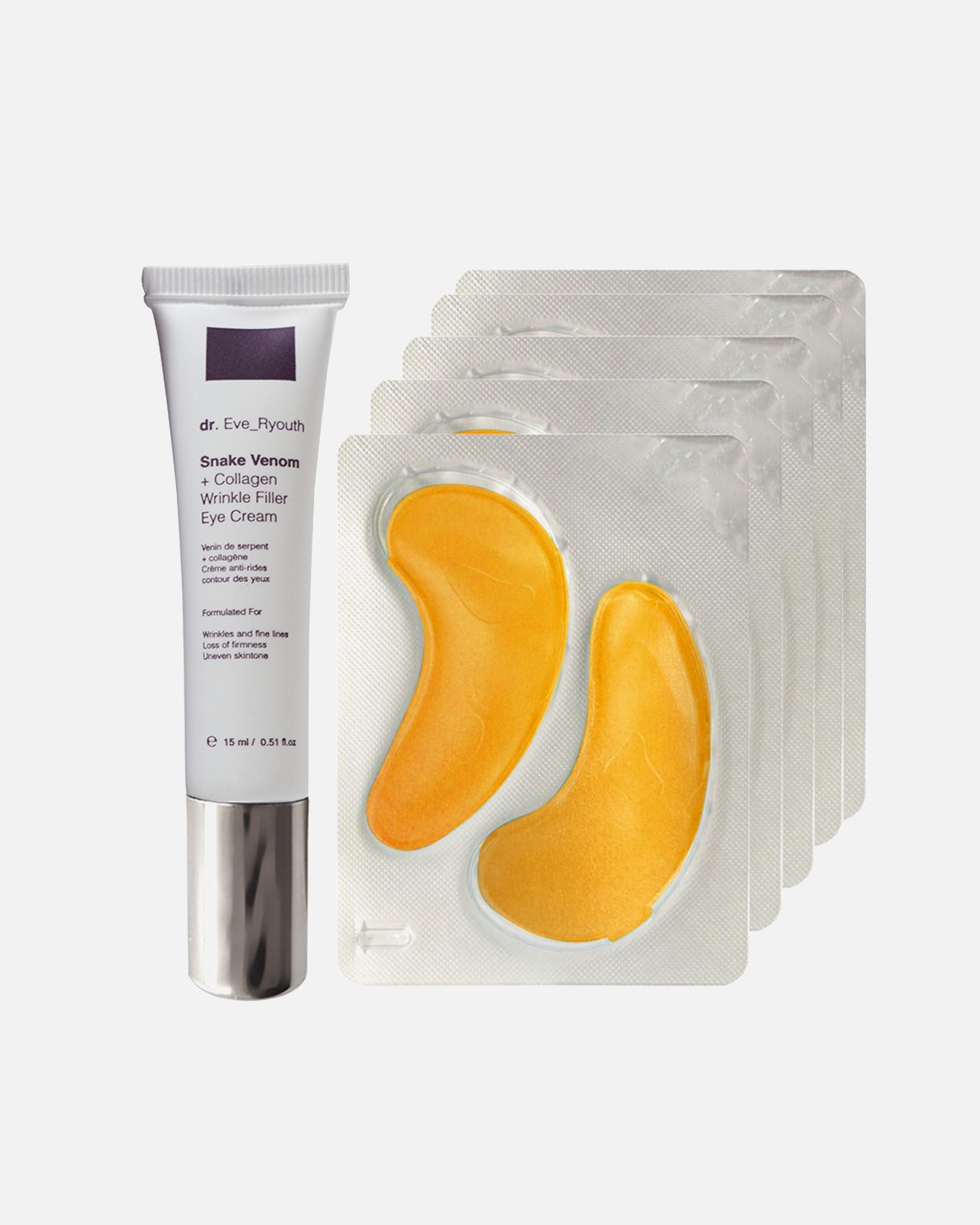 Kit cura occhi di Femmina Set completo in oro 24K 1 pezzo