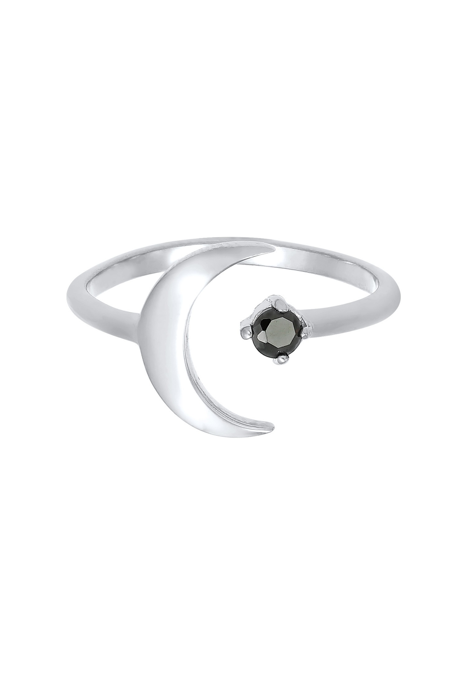 Anello Con Stella Luna In Argento Sterling 925, Anello - Foto 8