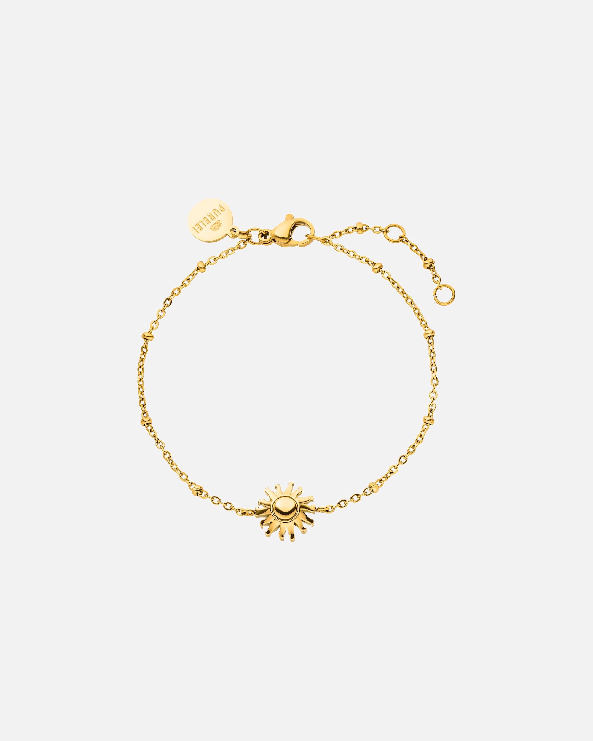 Braccialetto di Femmina Purelei Sun Bracciale 100% acciaio inossidabile Oro