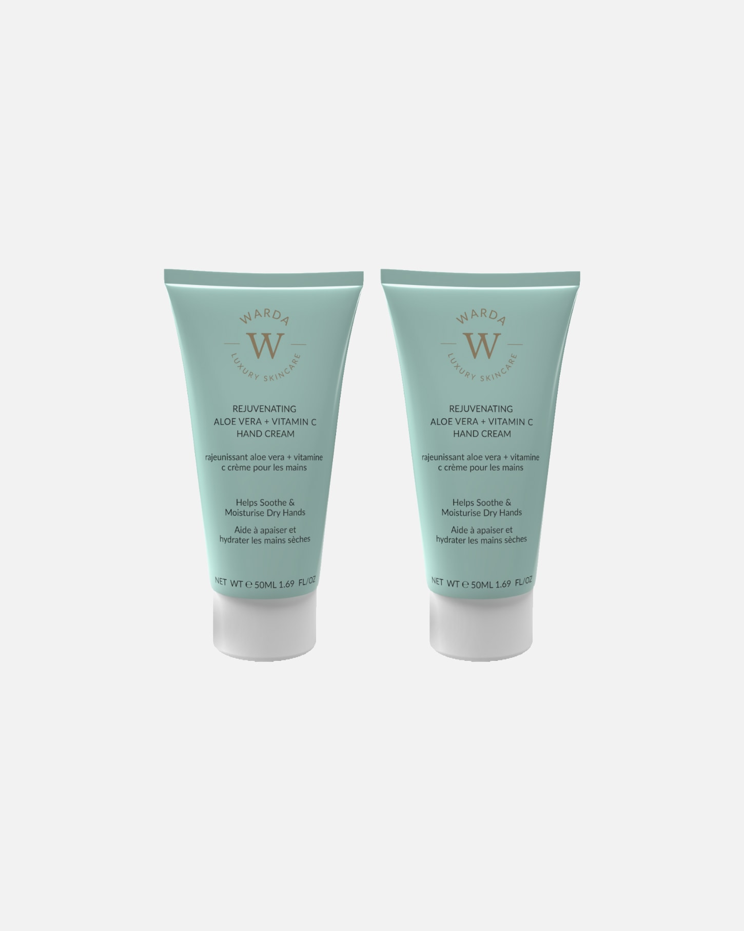 Crema Mani di Femmina WARDA LUXURY SKINCARE Crema mani all'aloe Duo 1 pezzo