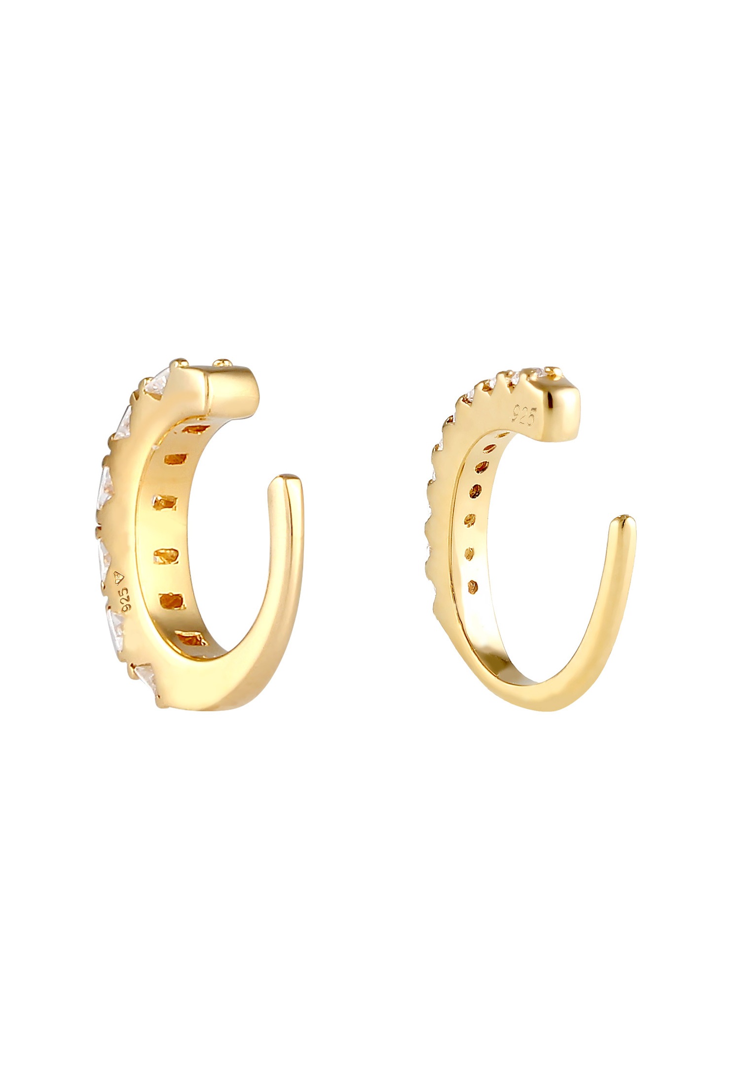 Orecchini A Perno Elli In Argento Sterlino 925 Con Cristalli, Sfera Elegante, Gioiello Lucidato Antiossidazione, Regalo Per Lei