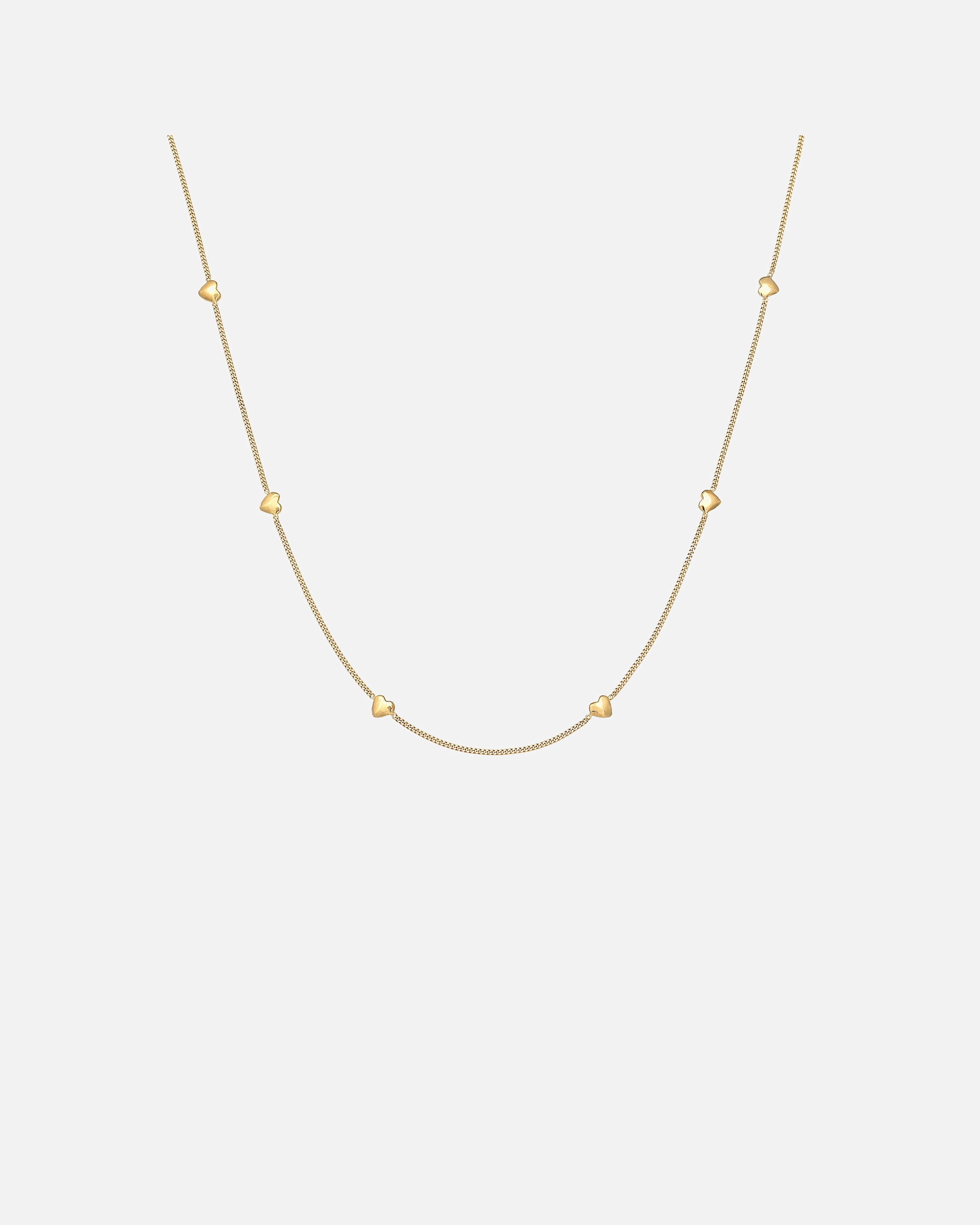 Collana di Femmina Elli Cuore in filigrana in argento sterling 925 goldfarben