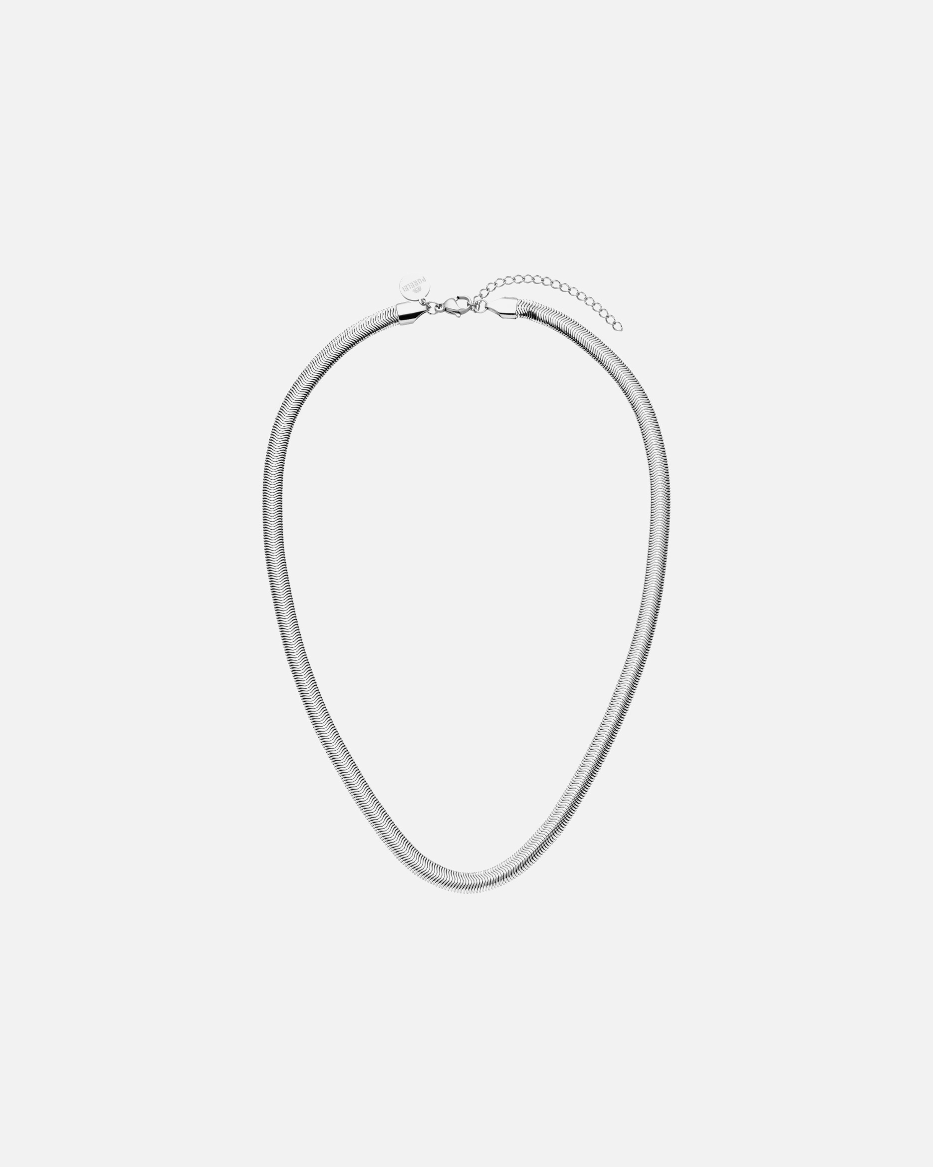 Collana di Unisex Purelei Flow Collana 100% acciaio inossidabile Argento