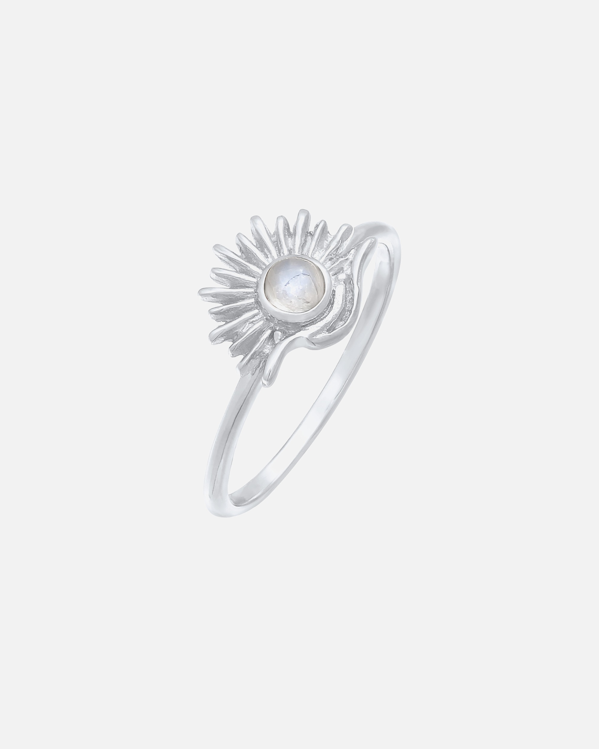 Anello di Femmina Elli Cuore e Farfalla con Zirconi Elegante in Argento 925 52