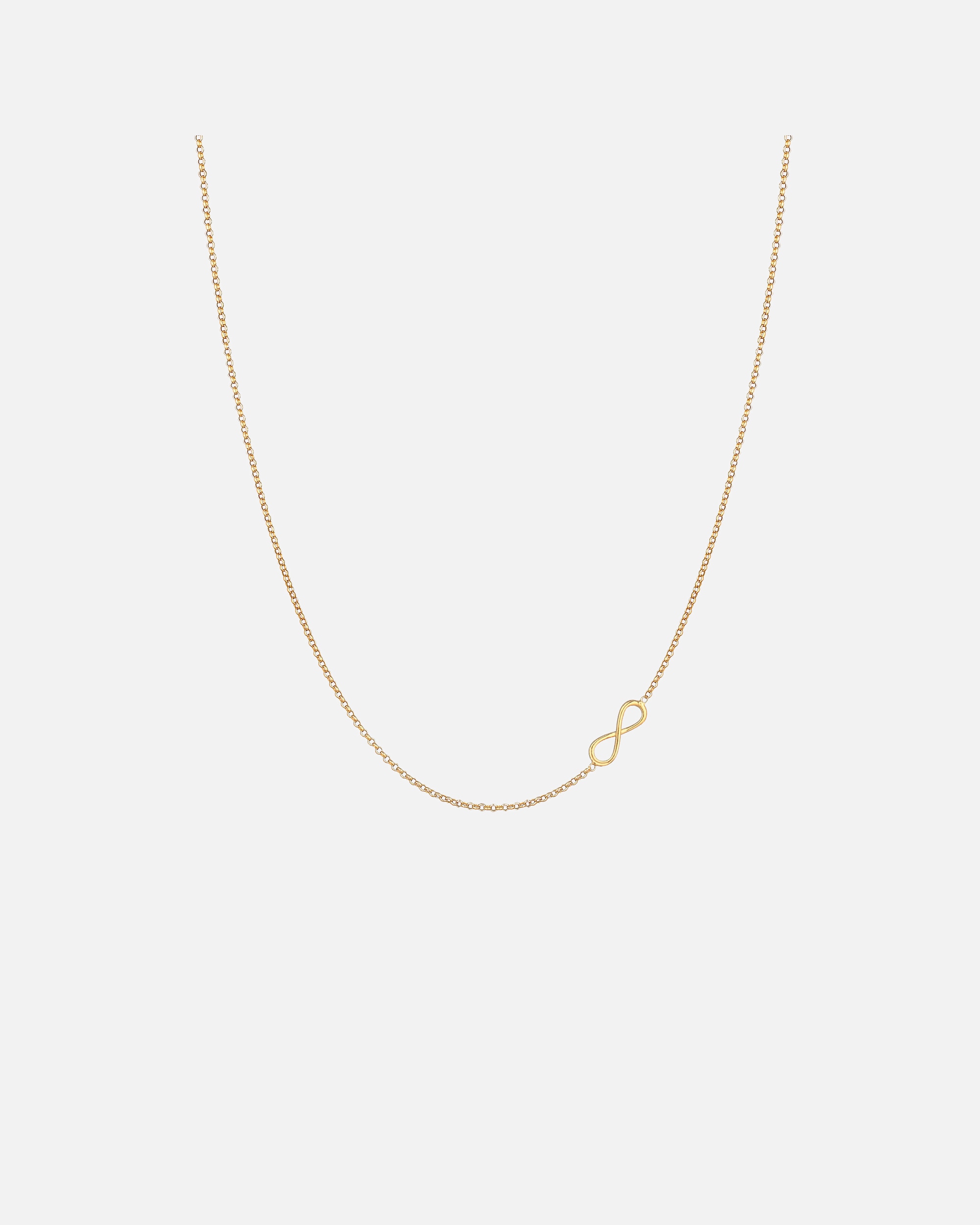 Collana di Femmina Elli Simbolo dell'infinito di base in argento sterling 925 goldfarben