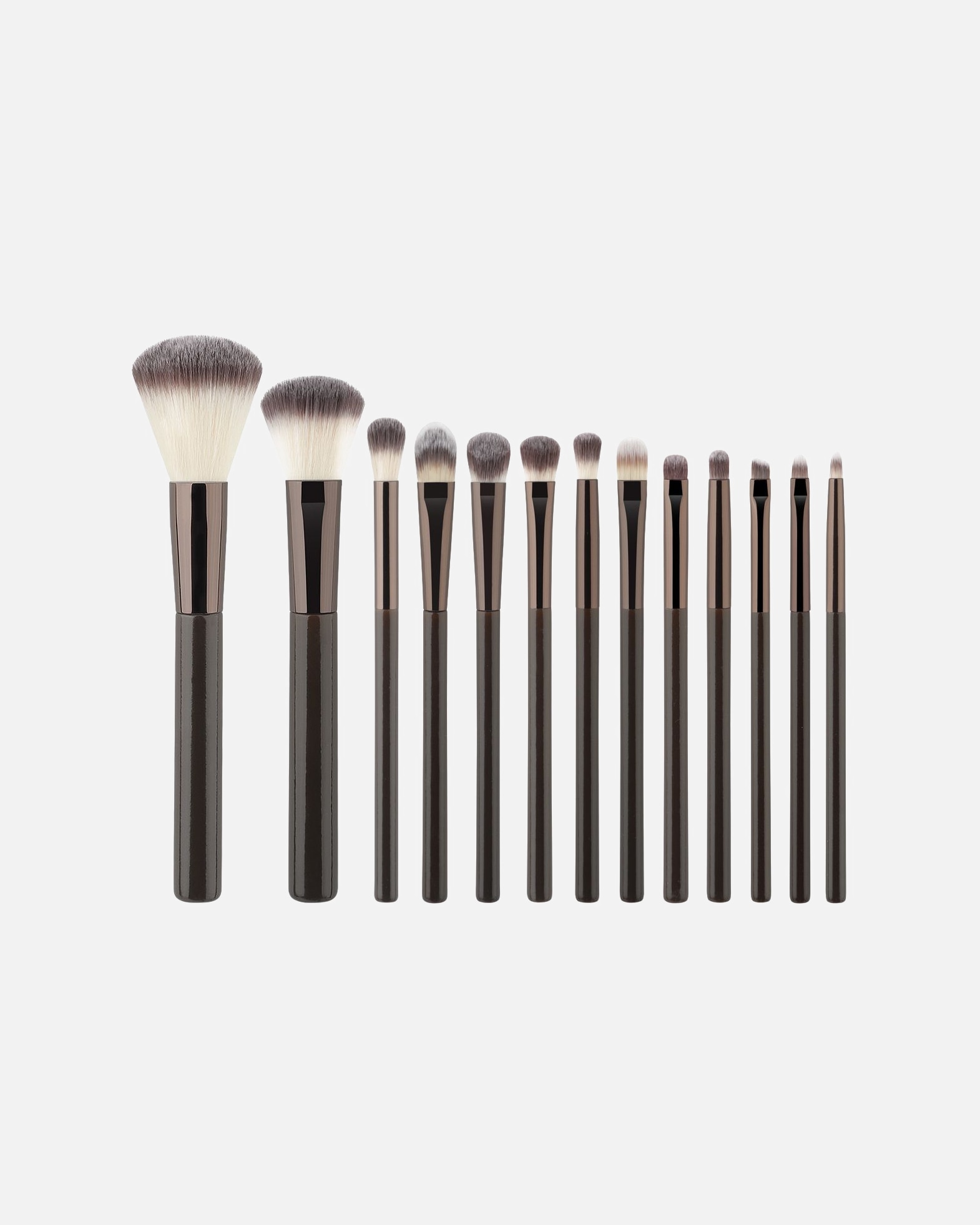 Set Pennelli di Femmina Set di pennelli per il trucco Espresso Marrone